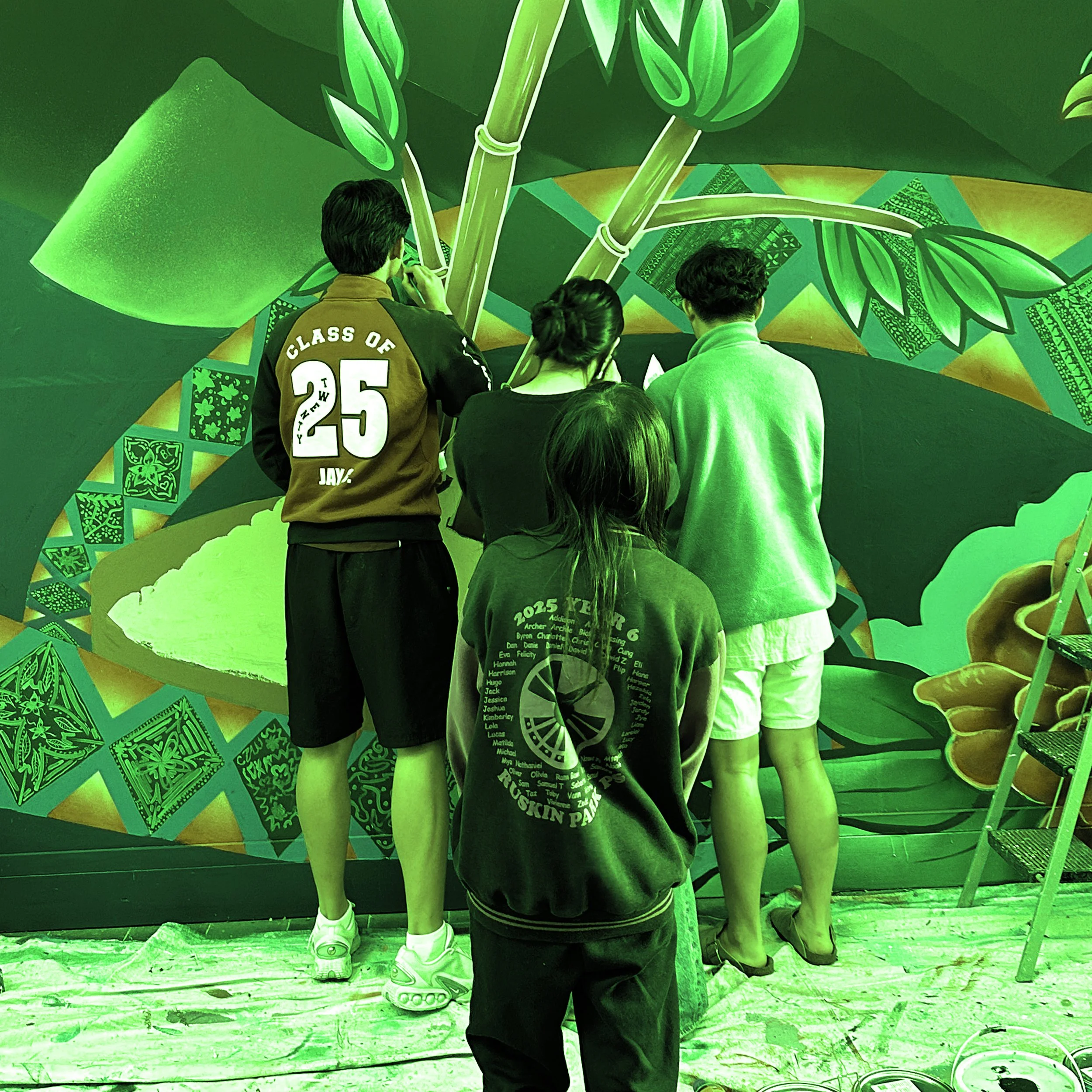 Mural Artist Workshops With Melbourne Graffiti Artist Lukas Kasper