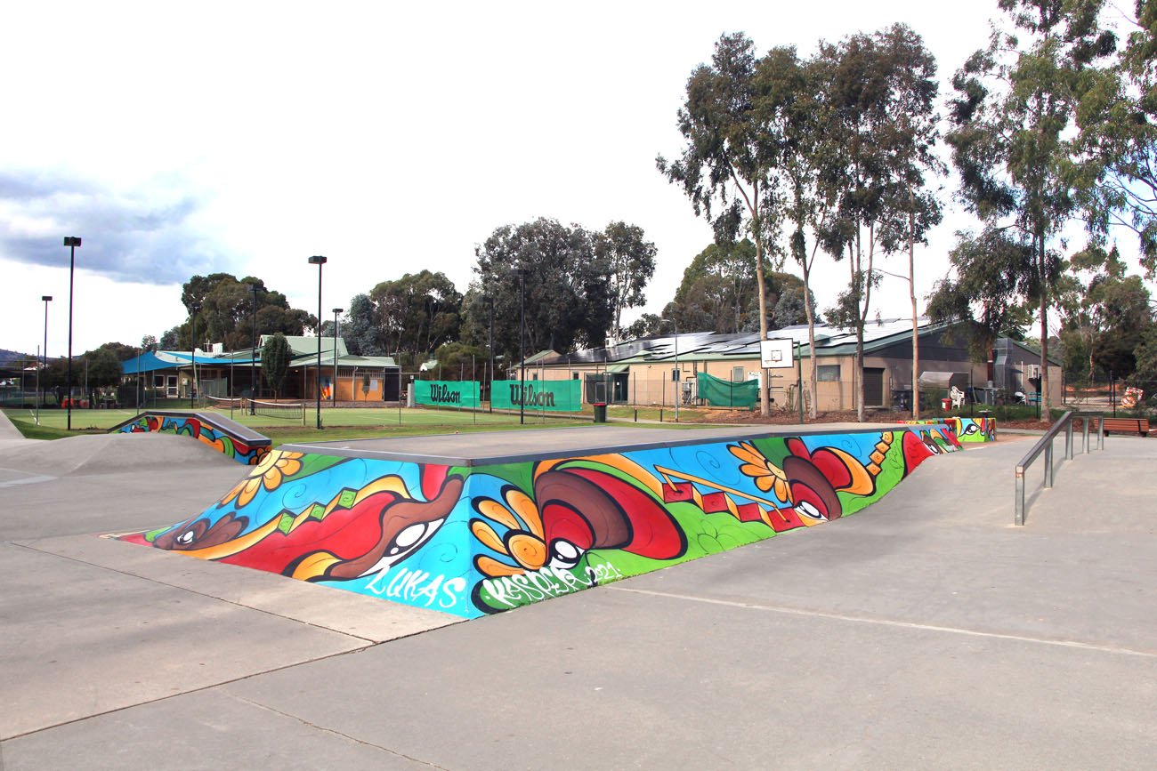 Baranduda Skatepark Mural