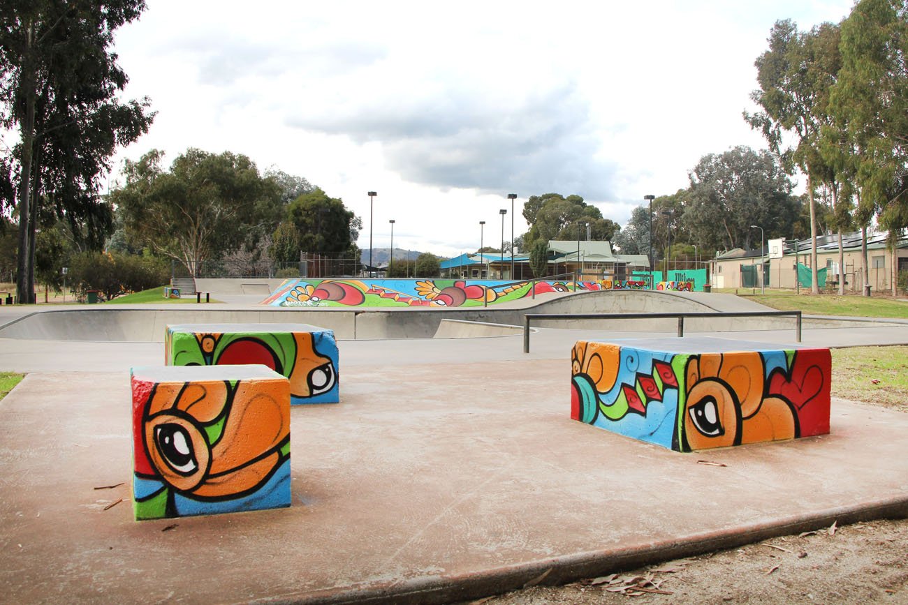 Baranduda Skatepark Mural