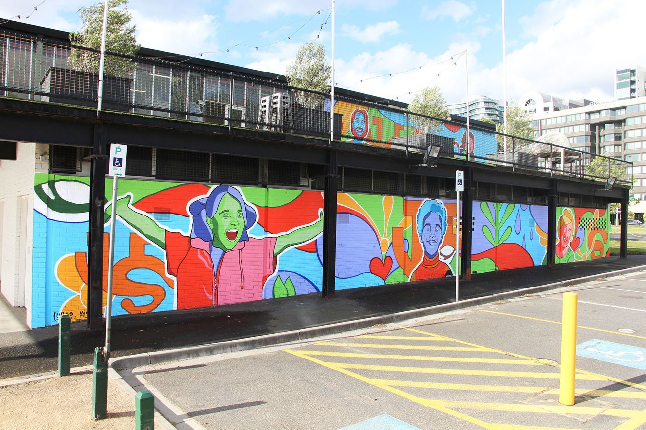 Lord Somers Camp Interactive Mural