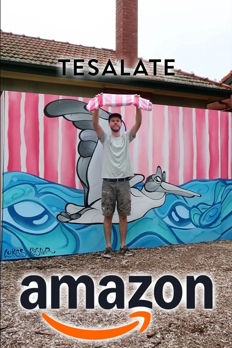 Content Creation Collaboration Between Melbourne Street Artist Lukas Kasper And Content Creation Collaboration Between Melbourne Street Artist Lukas Kasper And Amazon And Tesalate