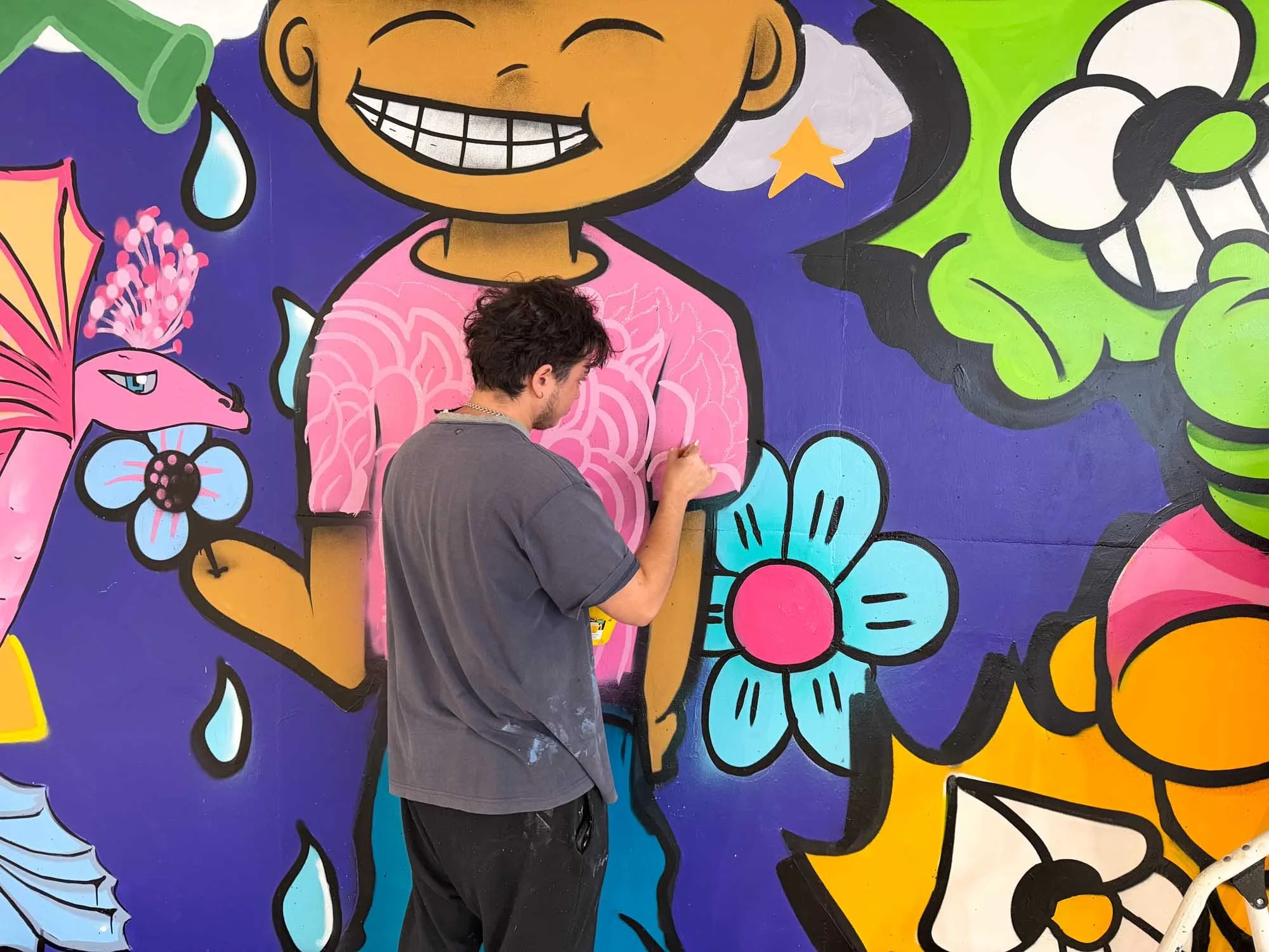 Community Canvas Mural Project A Youth Public Art Project Delivered by Local Melbourne Artist Lukas Kasper