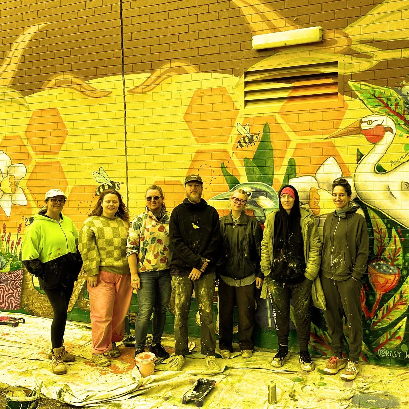 Mural Artist Workshops With Melbourne Graffiti Artist Lukas Kasper