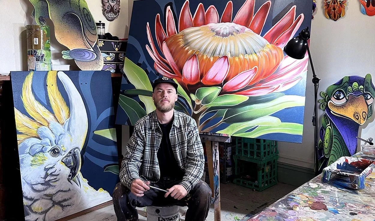 Melbourne Street Artist, Mural Artist & Graffiti Artist Content Creation for brands and companies with a unique urban art look