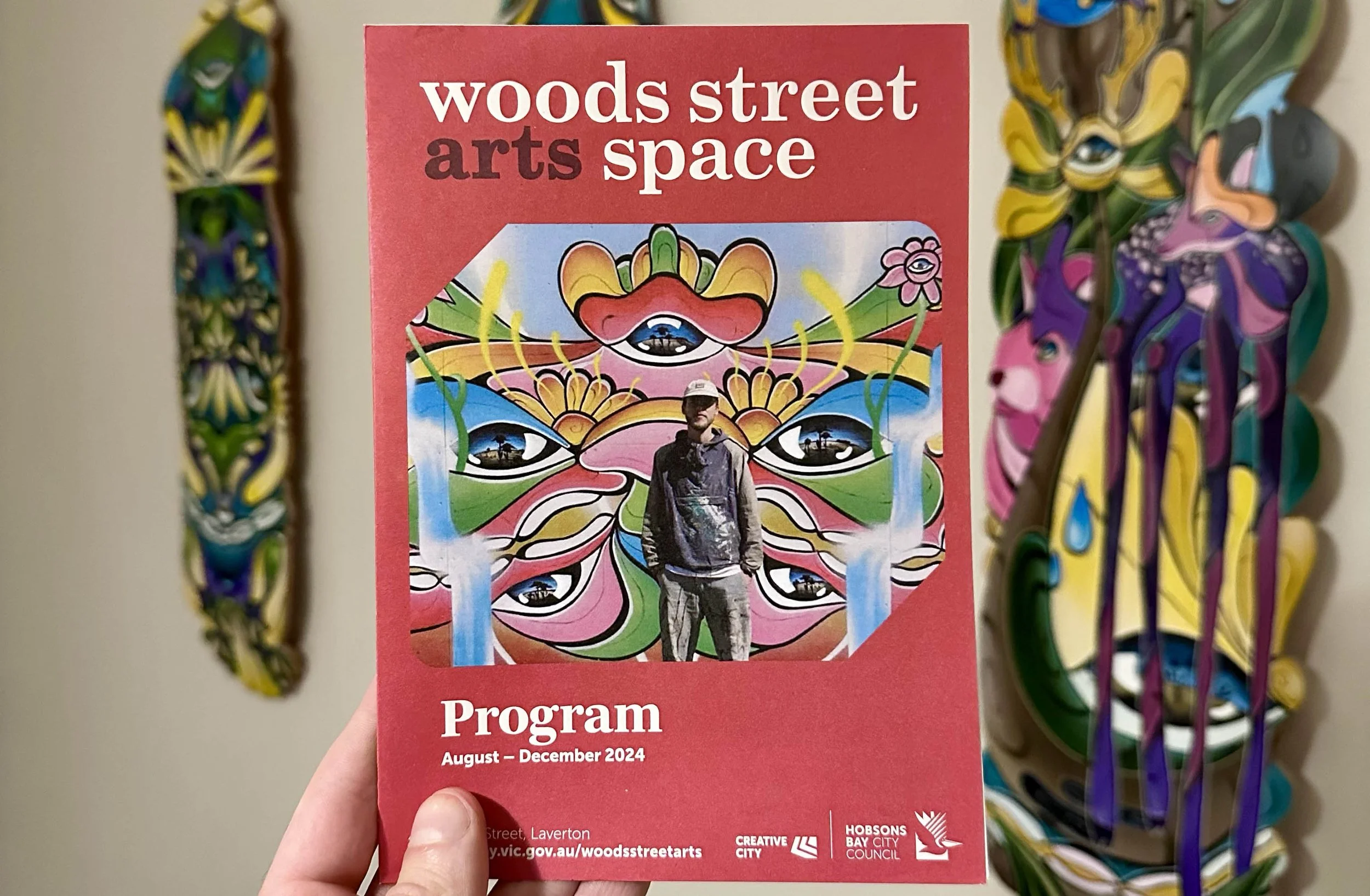 Woods Street Art Space Mural by Melbourne Muralist & Street Artist Lukas Kasper