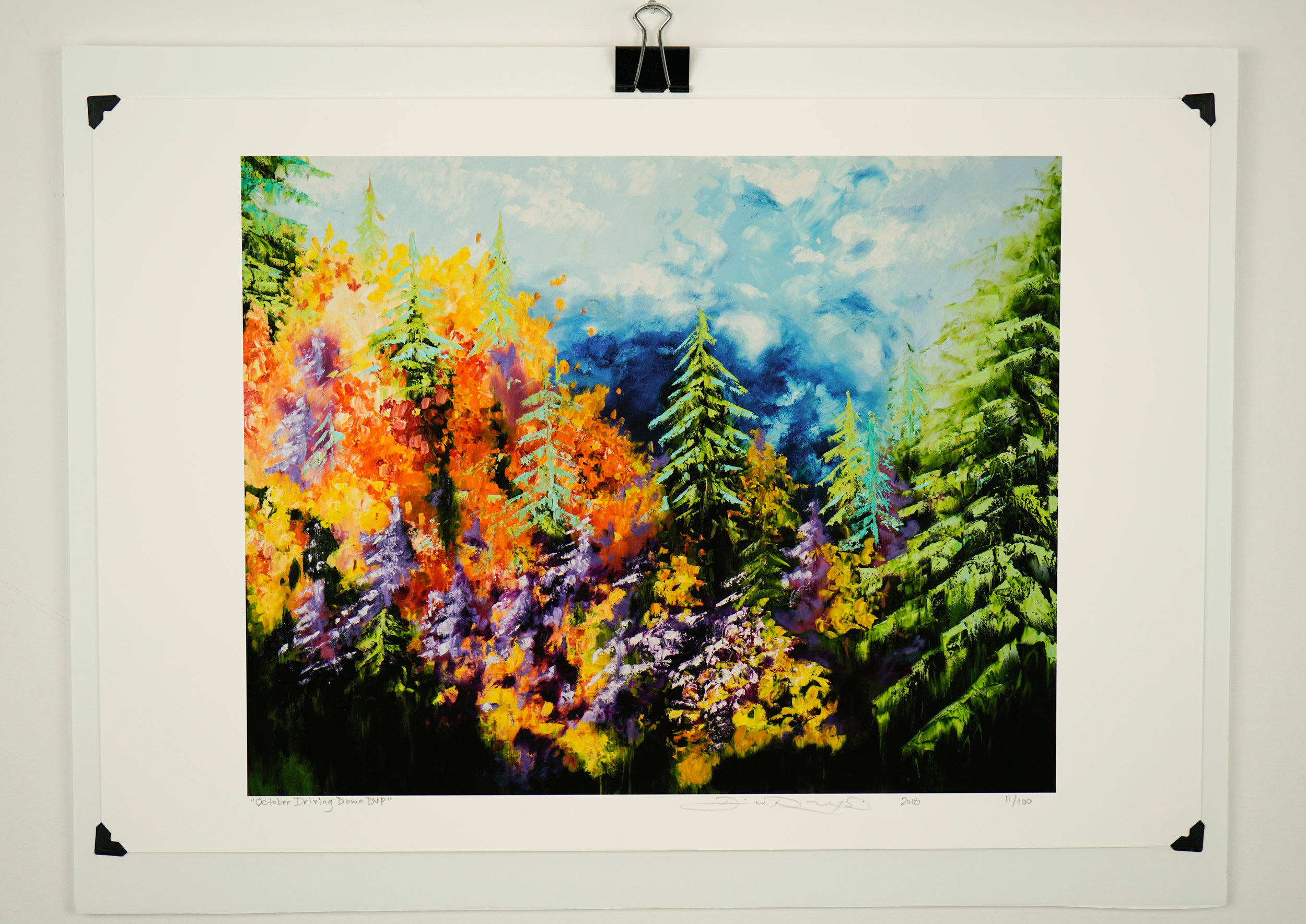 October Driving down DVP 