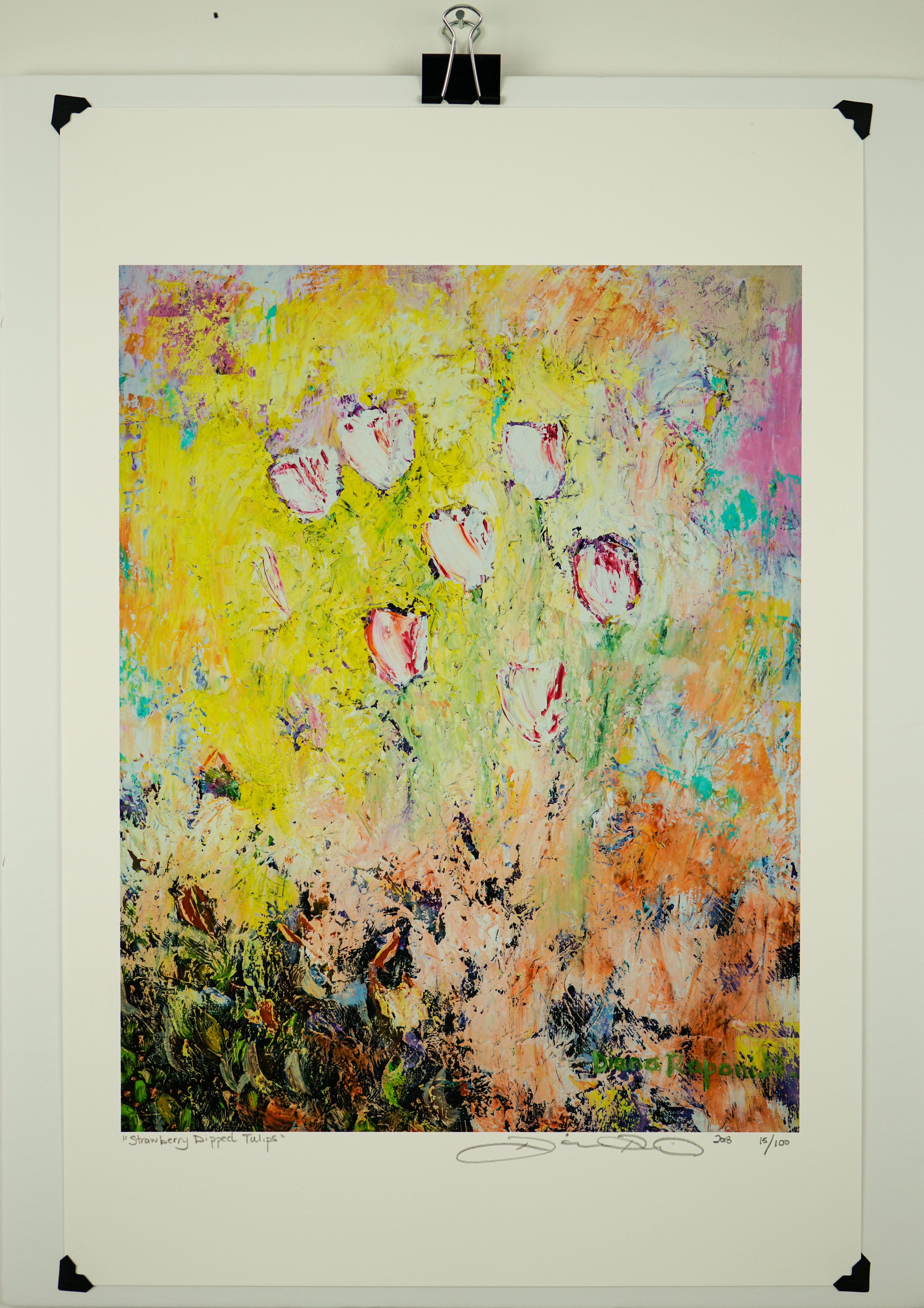 Strawberry Dipped Tulips