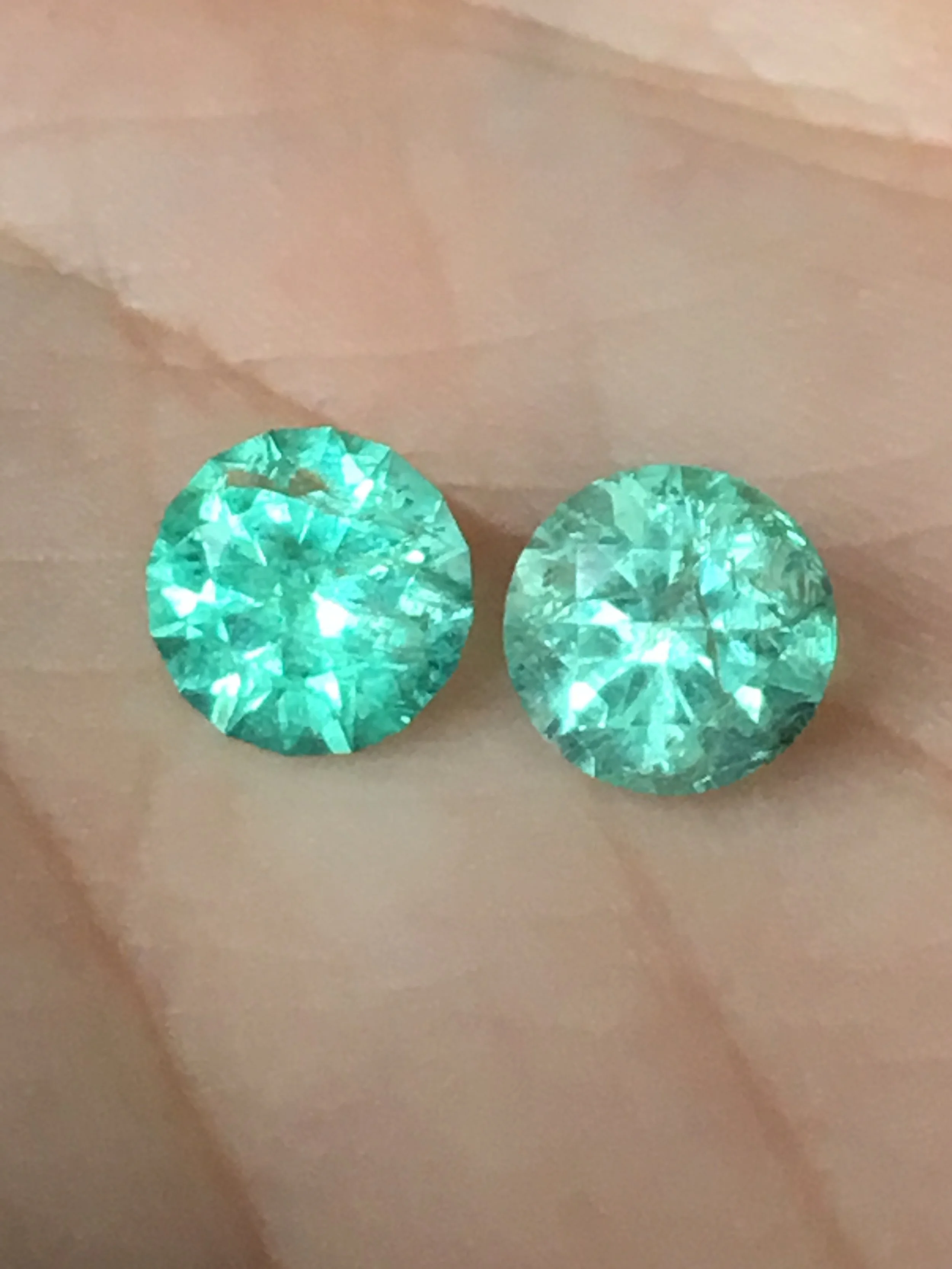Ethiopian/Colombian Emeralds