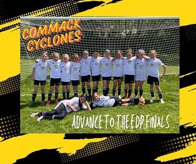 The Commack Cyclones are going to the EDP Cup FINALS! The girls won an exciting semi-final game against East Meadow in penalty kicks. Wow! Way to go girls, and good luck in the finals 👏🏼⚽️💪🏼 #CommackSoccer #CommackSoccerLeague #EDPSoccer