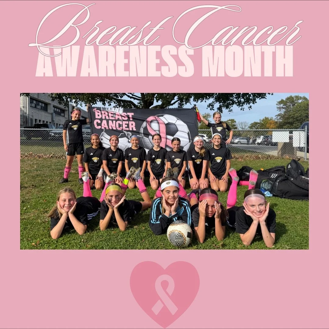 October is Breast Cancer Awareness month! To show our support and to raise funds &amp; awareness, our teams proudly wear pink all month long 💕 The CHS Girls Varsity Soccer Team will be selling pink merchandise at the Burr Concession Stand to raise m