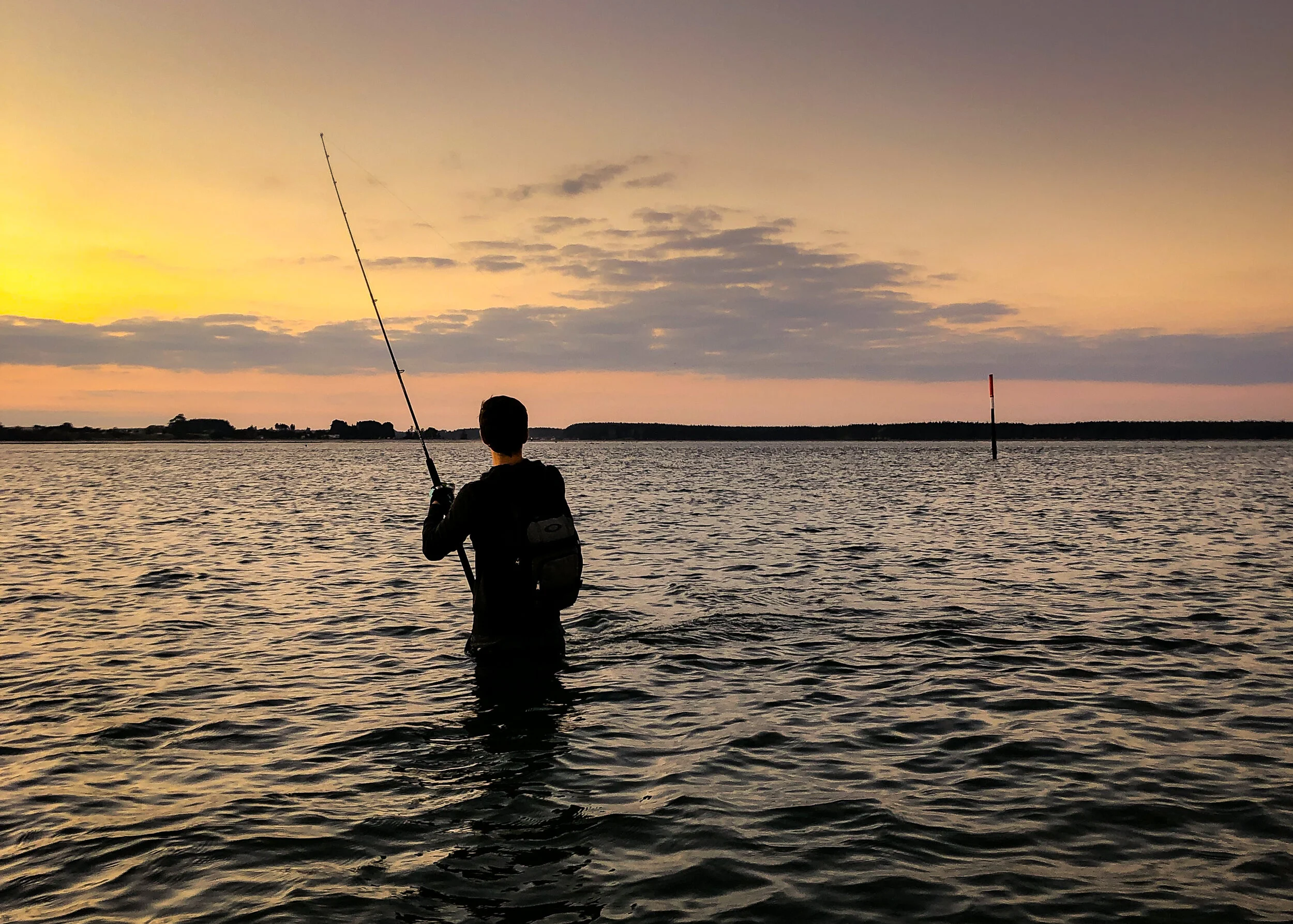 Casting as close to channel markers as possible is a sure fire way to get in the zone for a hungry King.
