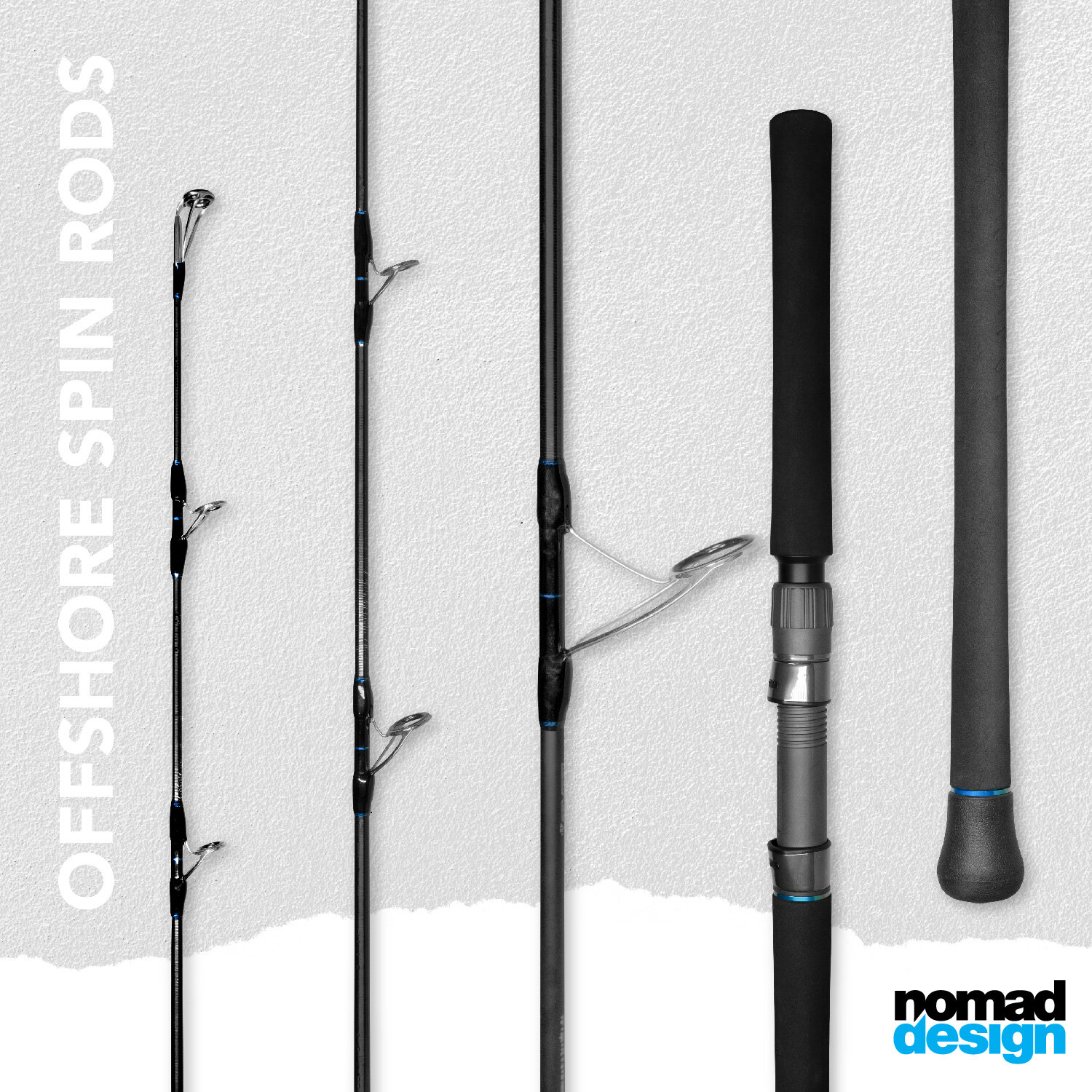 Nomad Design Offshore Spin Rods — Nomad Design New Zealand