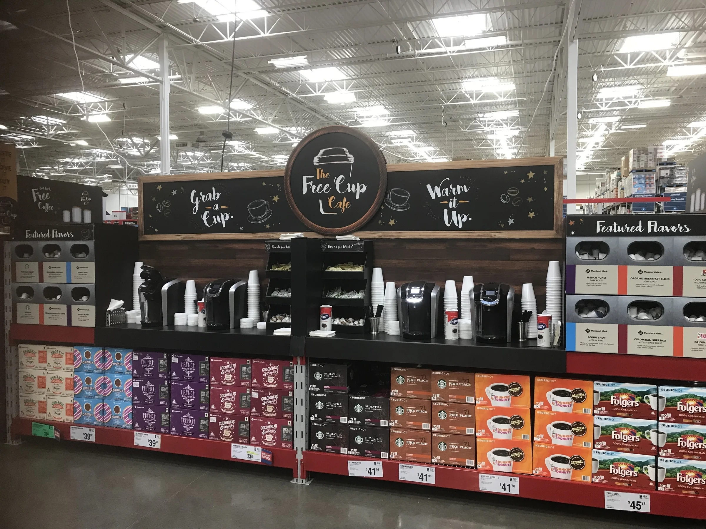  Coffee Sampling Station    