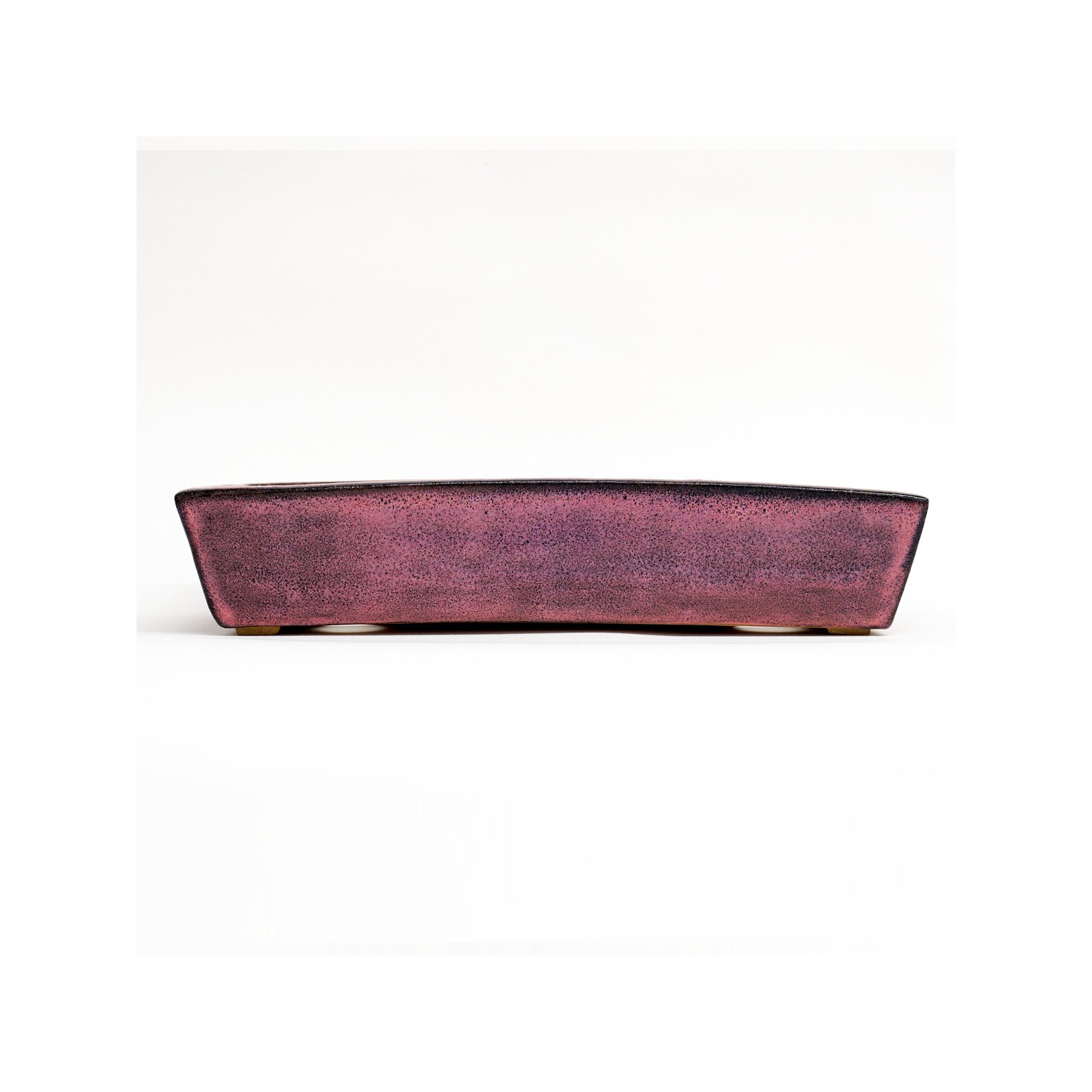 Black and Pink Speckled Long Rectangle