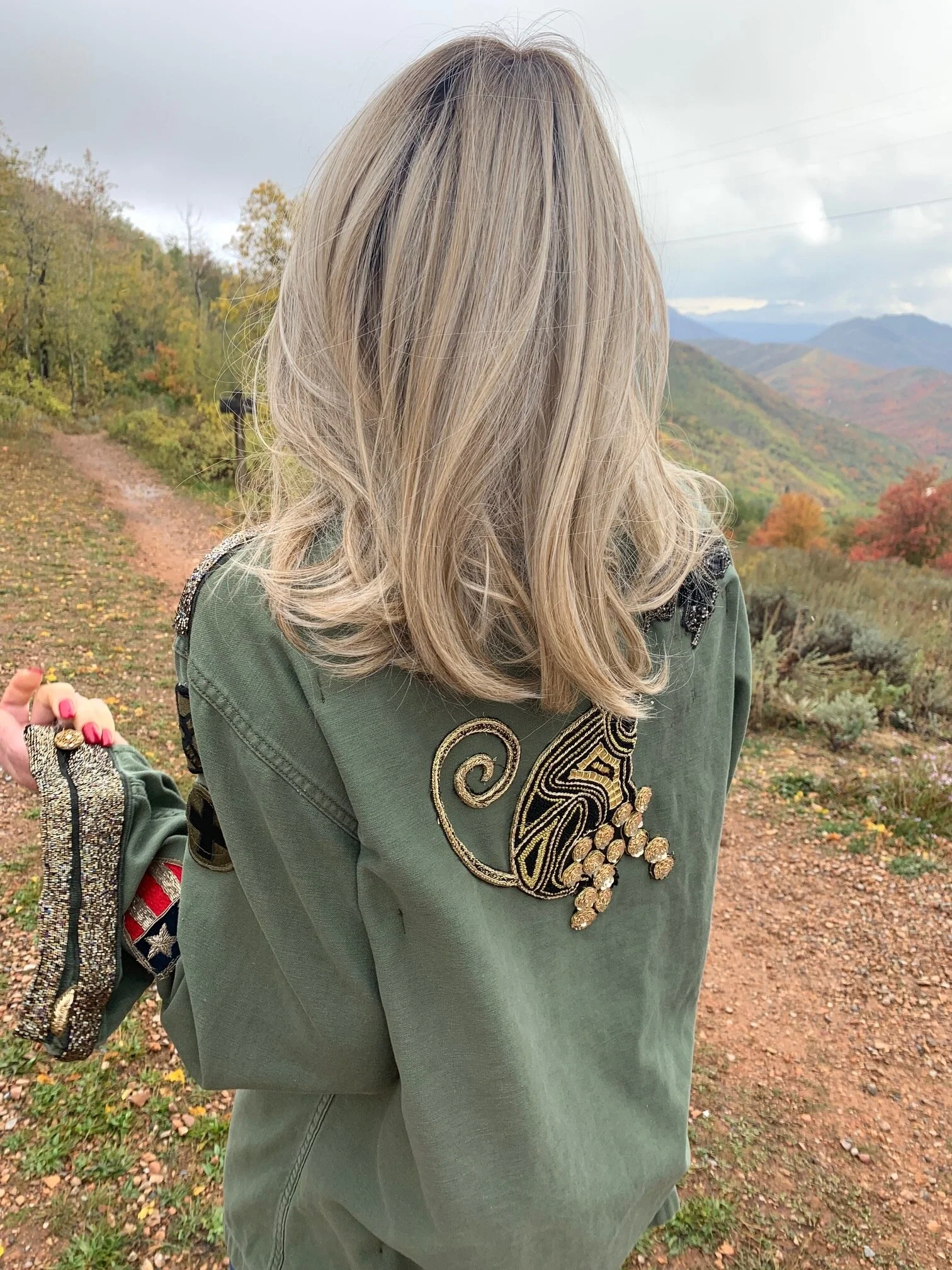 BLUEBIRD ON MY SHOULDER AND A MONKEY ON MY BACK