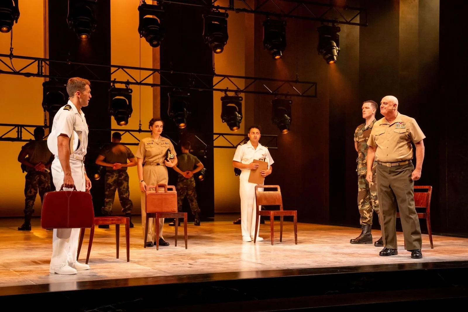 A Few Good Men (Queensland Theatre Company) 2025 📸 Stephen Henry 