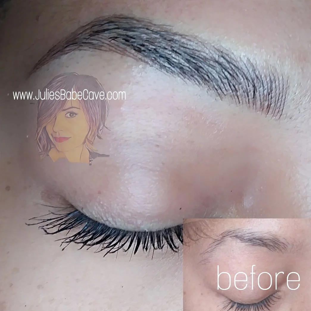 Before And After Pictures Of Healed Eyebrow Microblading And Permanent Makeup Tattooing Permanent Makeup