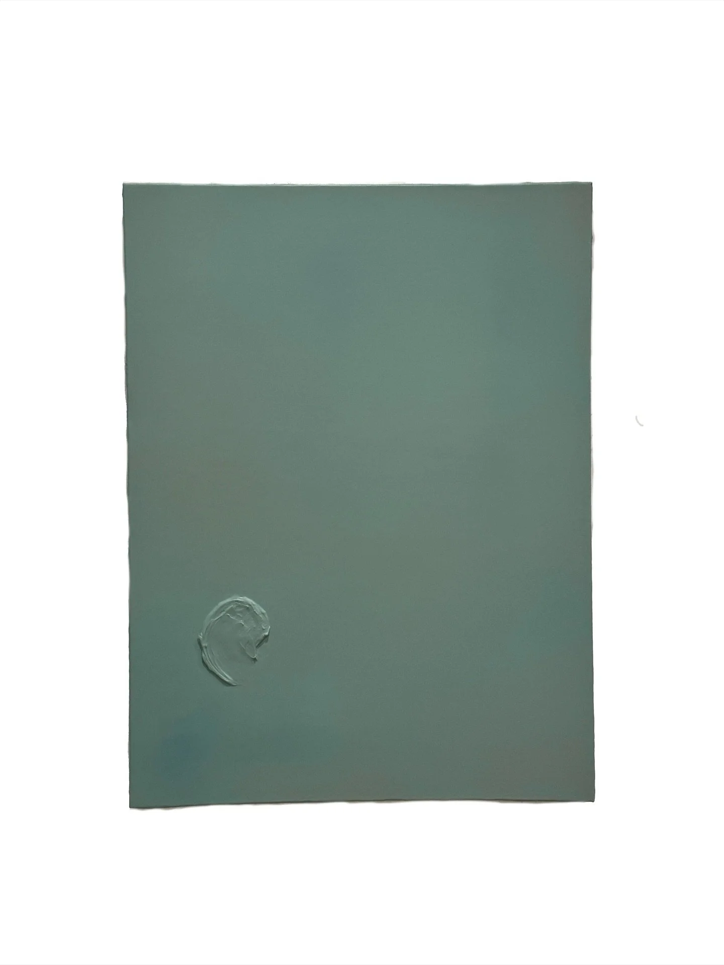 Echoes Beneath the Surface, 2024
Acrylic and Korean celadon clay on linen
40 x 30 inches