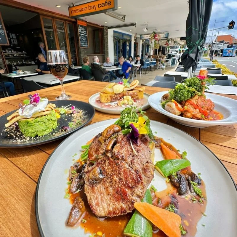 Mission Bay Cafe on the waterfront