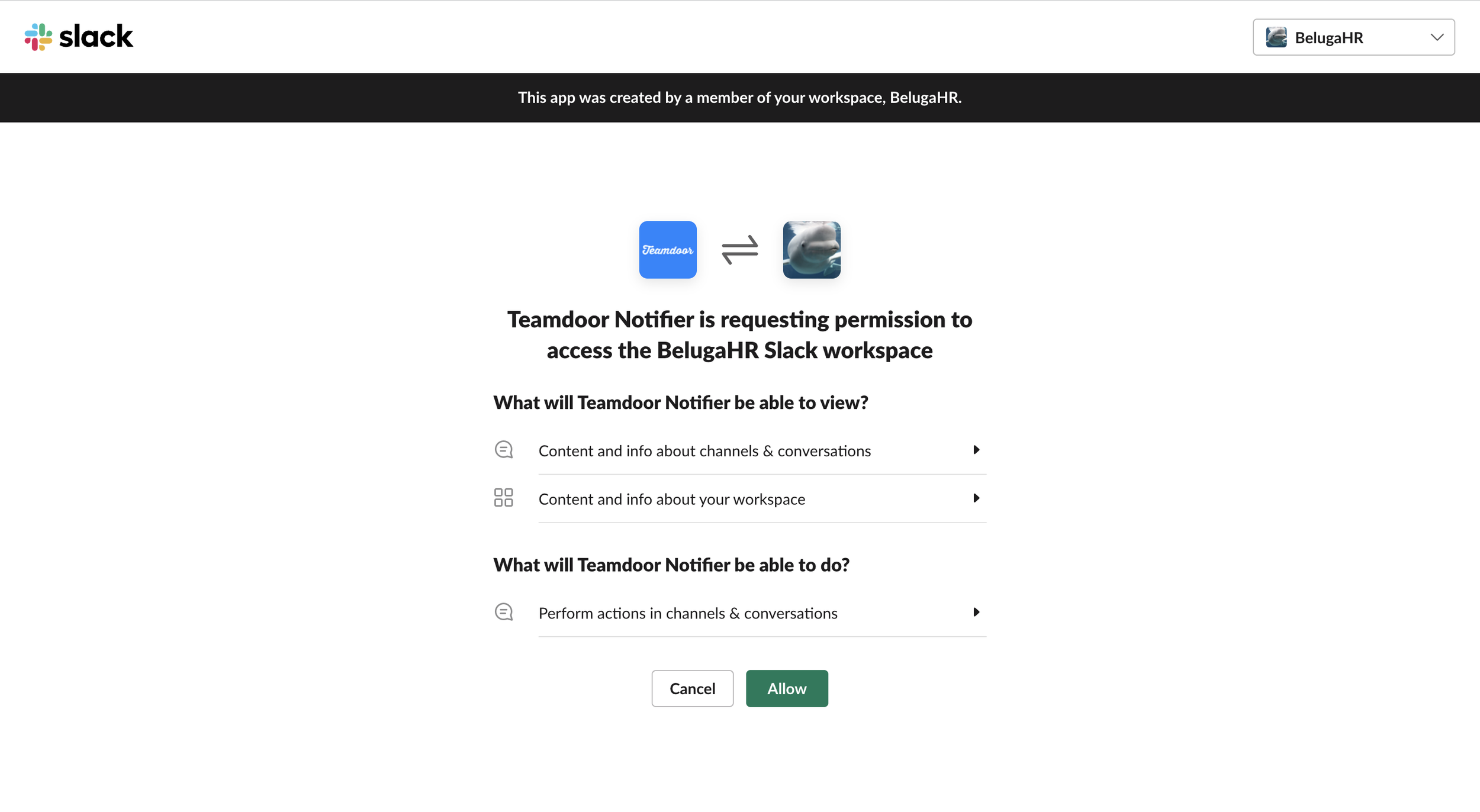 【What’s New?】Teamdoor Integrates with Slack