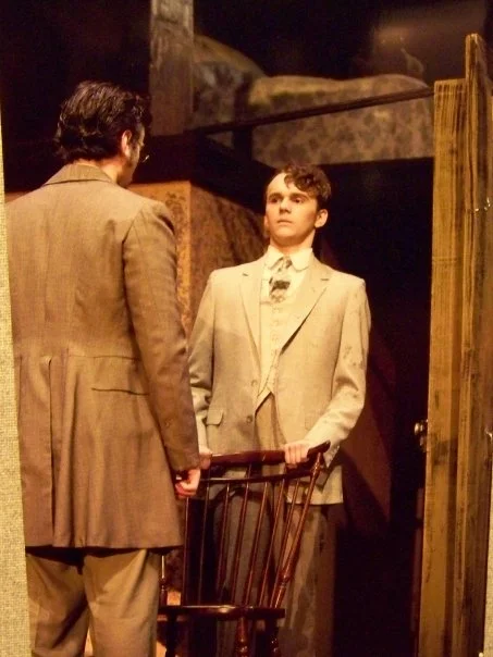 James confronts his father