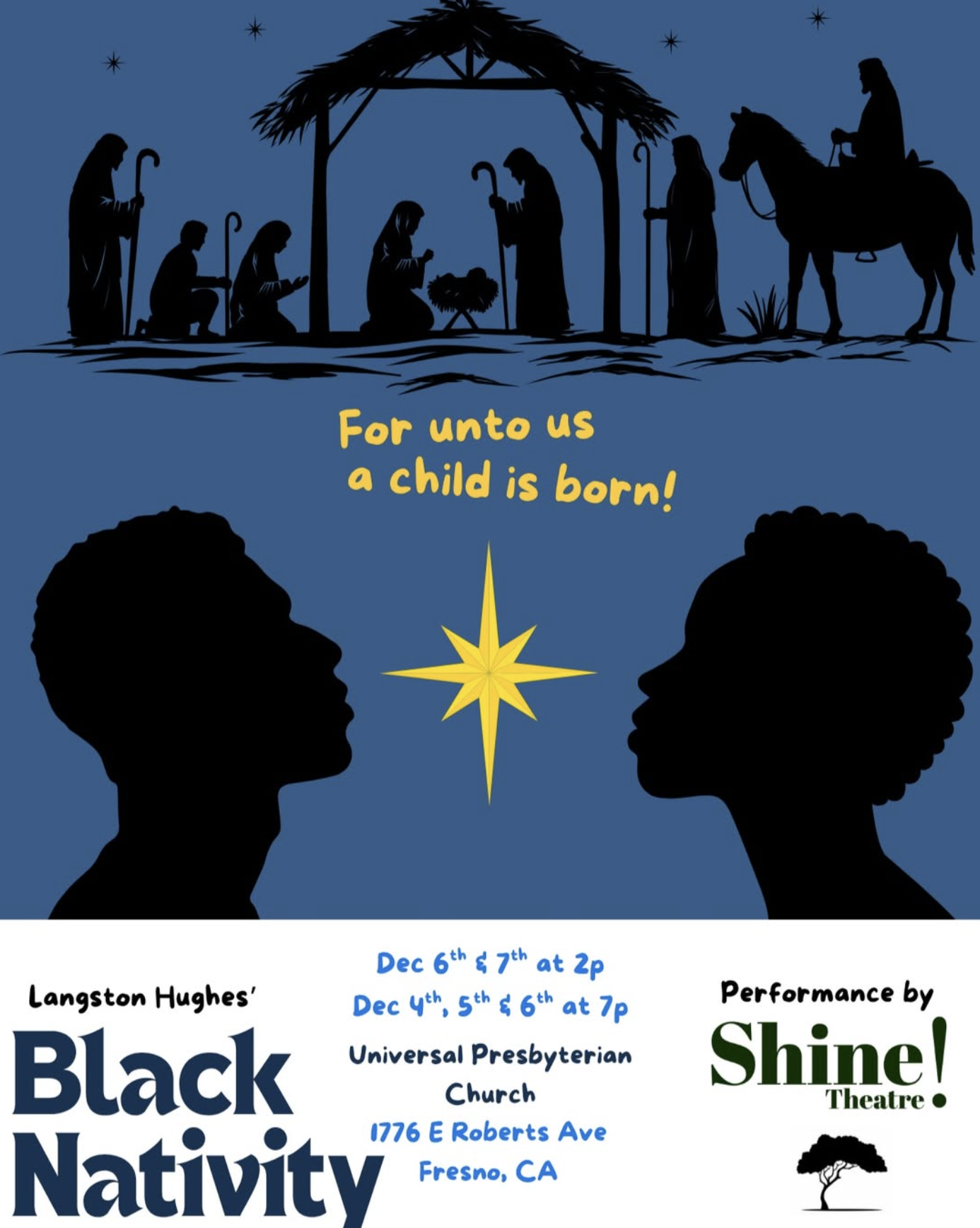 Shine! Theatre Company presents Black Nativity