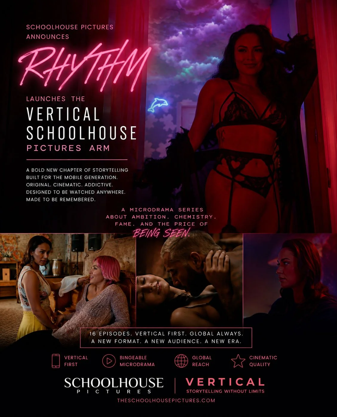 Schoolhouse Pictures Launches Premium Vertical Division with Original Series RHYTHM