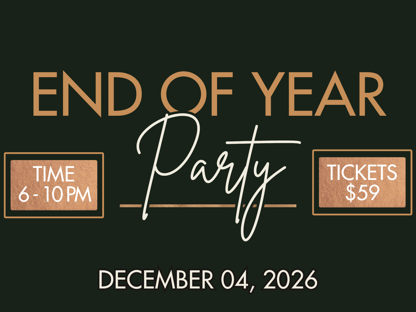End of Year Party!