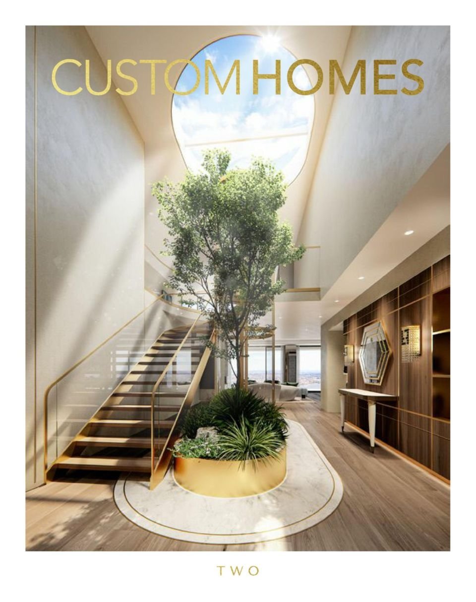 Custom Homes yearbook 2