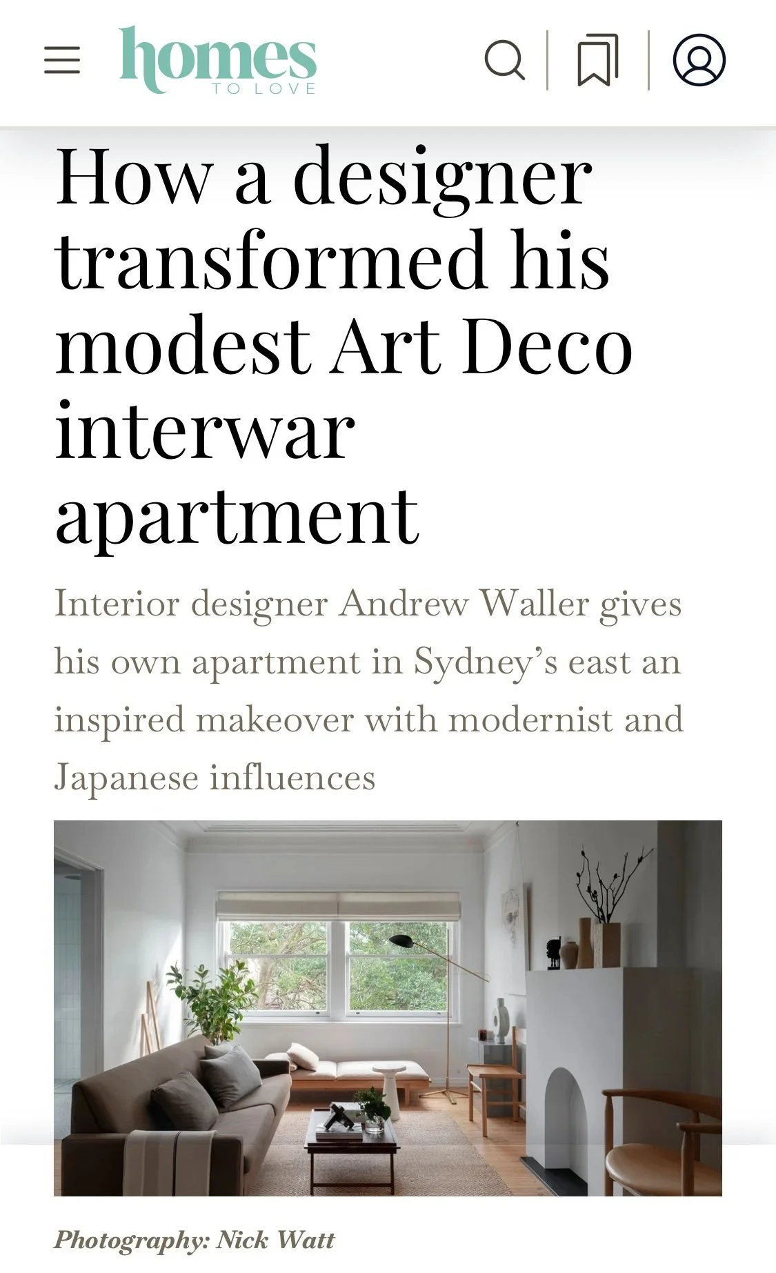 Homes to Love April 2026 