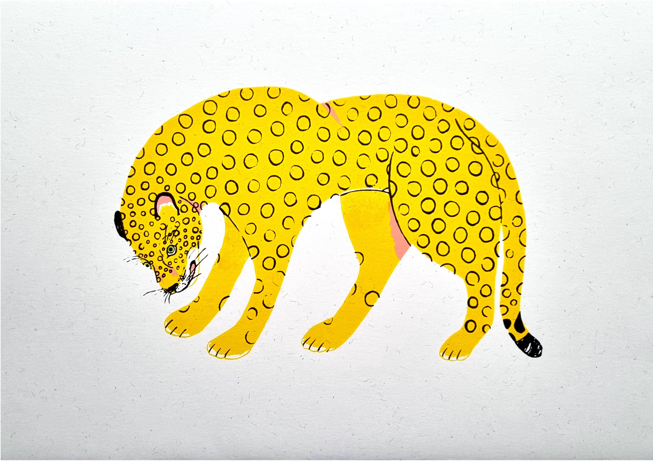 Leopard Screen print — Aleesha Nandhra