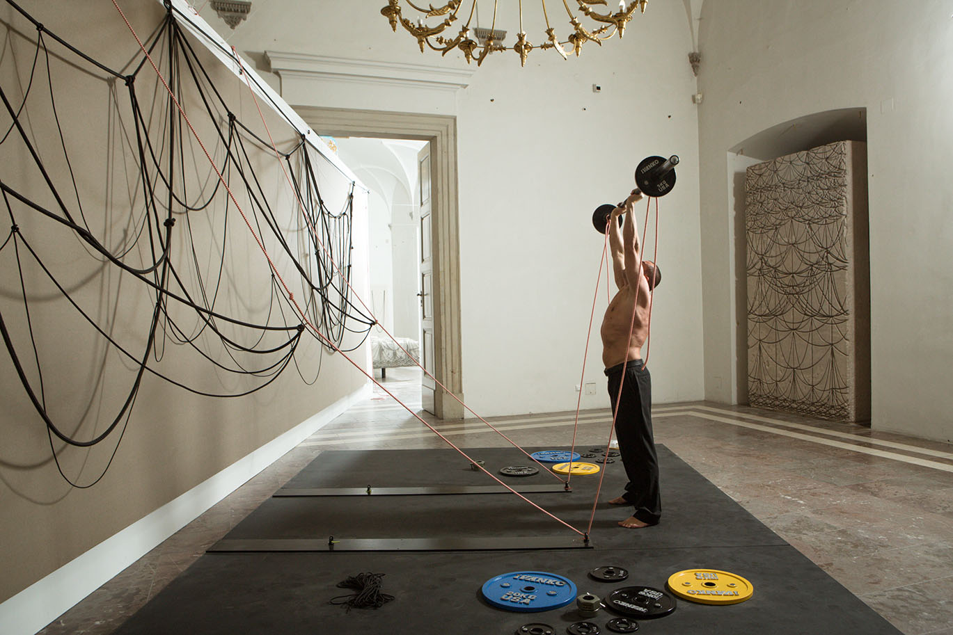 CATENARY PAINTING SYSTEM for Federico Díaz