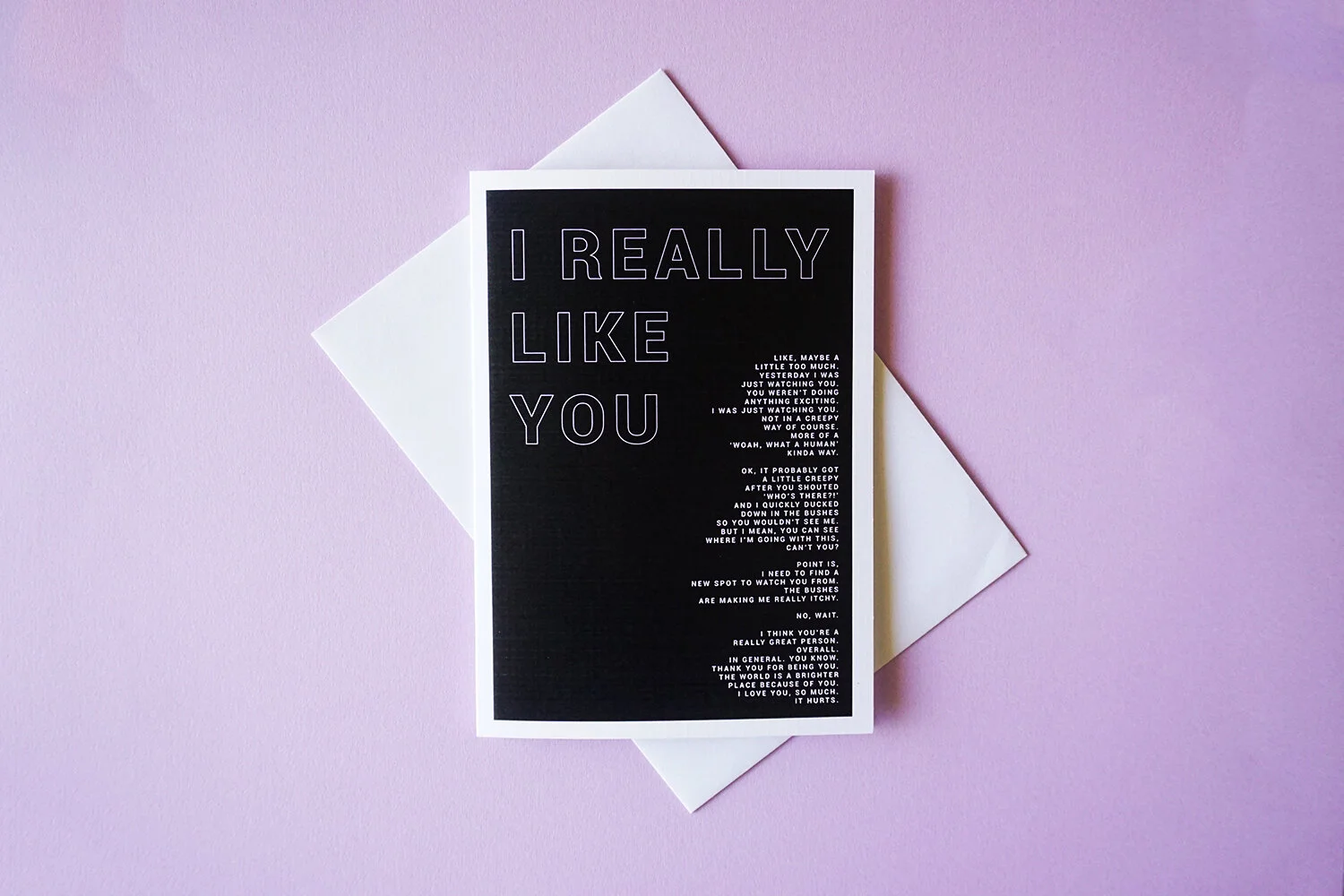 I Really Like You