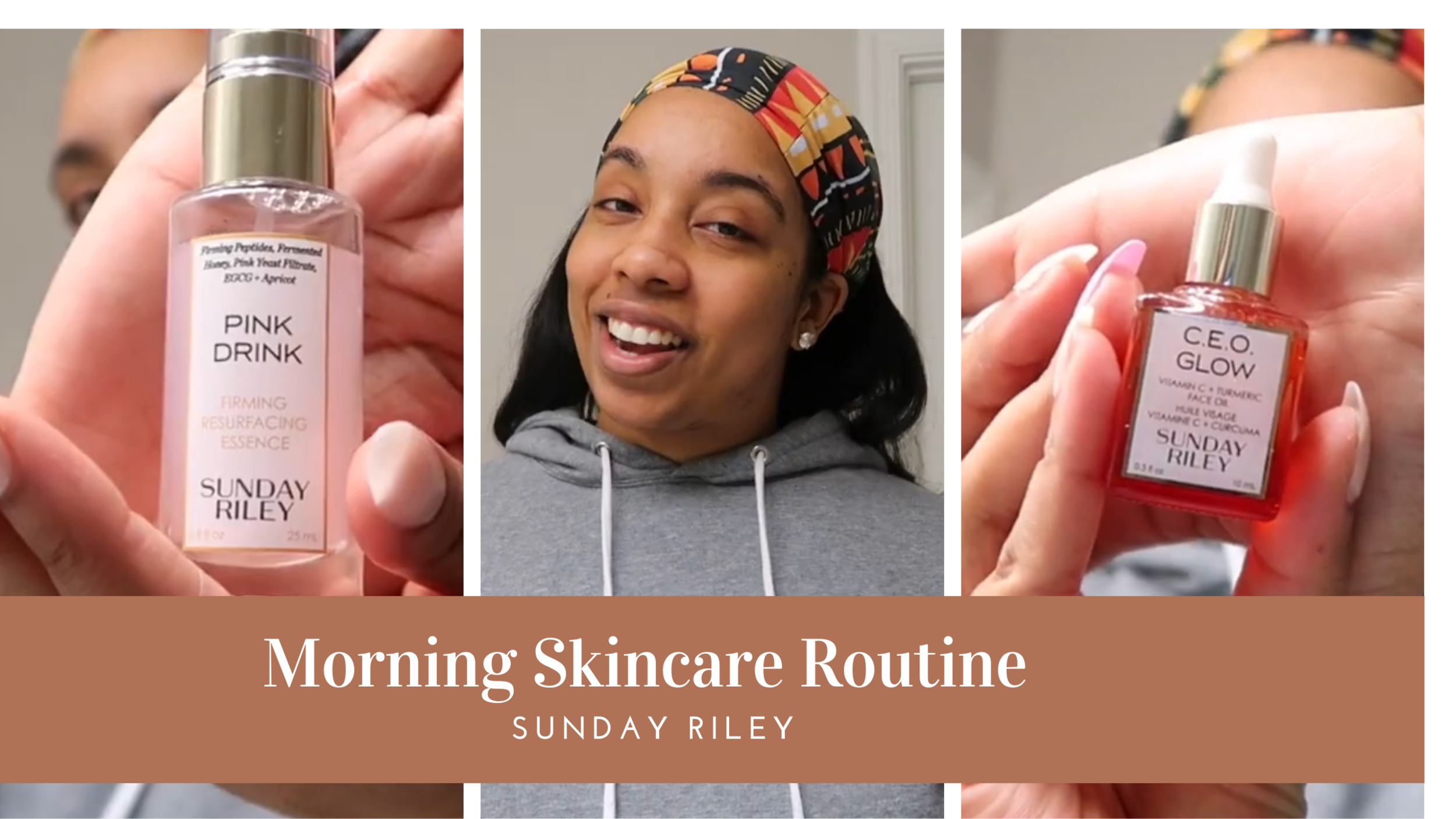 Sunday Riley Morning Routine