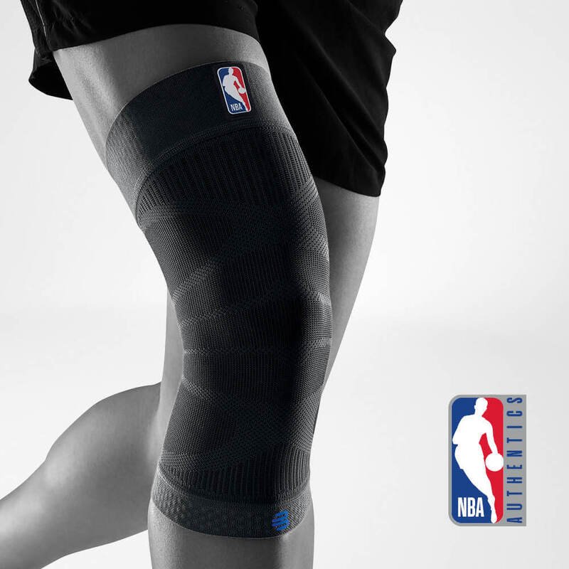 Bauerfeind Genouillère Knee Support NBA Unisexe, 1 Genouillère de sport  pour le basket-ball, Pour le genou droit ou gauche : : Sports  et Loisirs