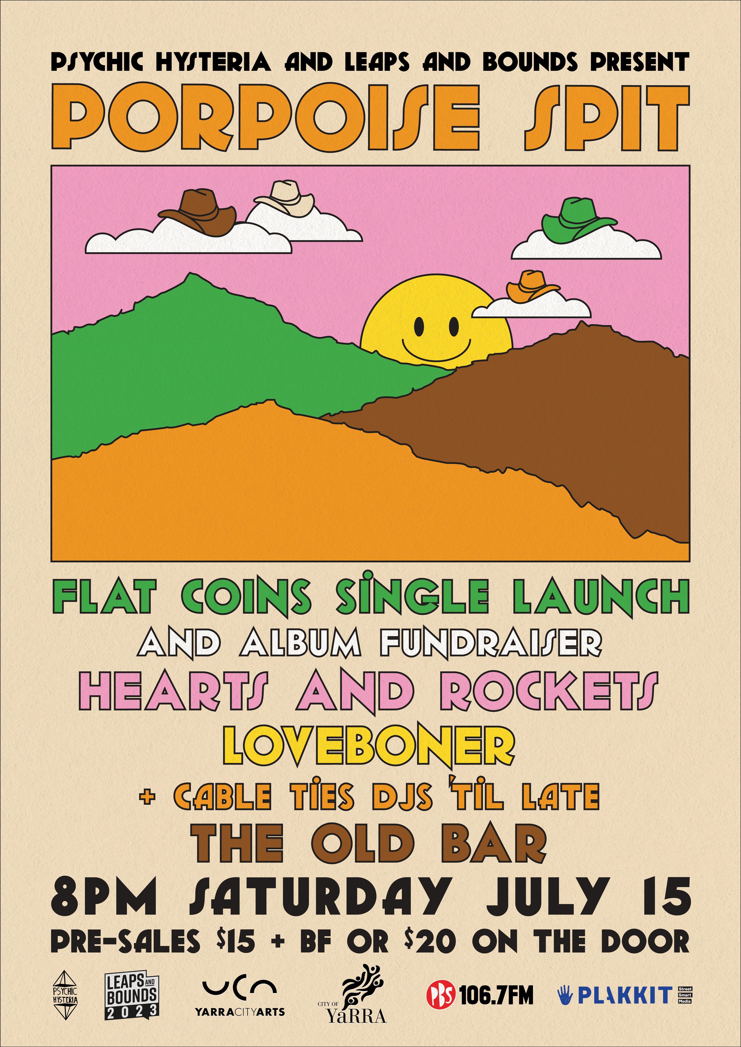 FLAT COINS LAUNCH at THE OLD BAR A3 Poster for Web.jpg