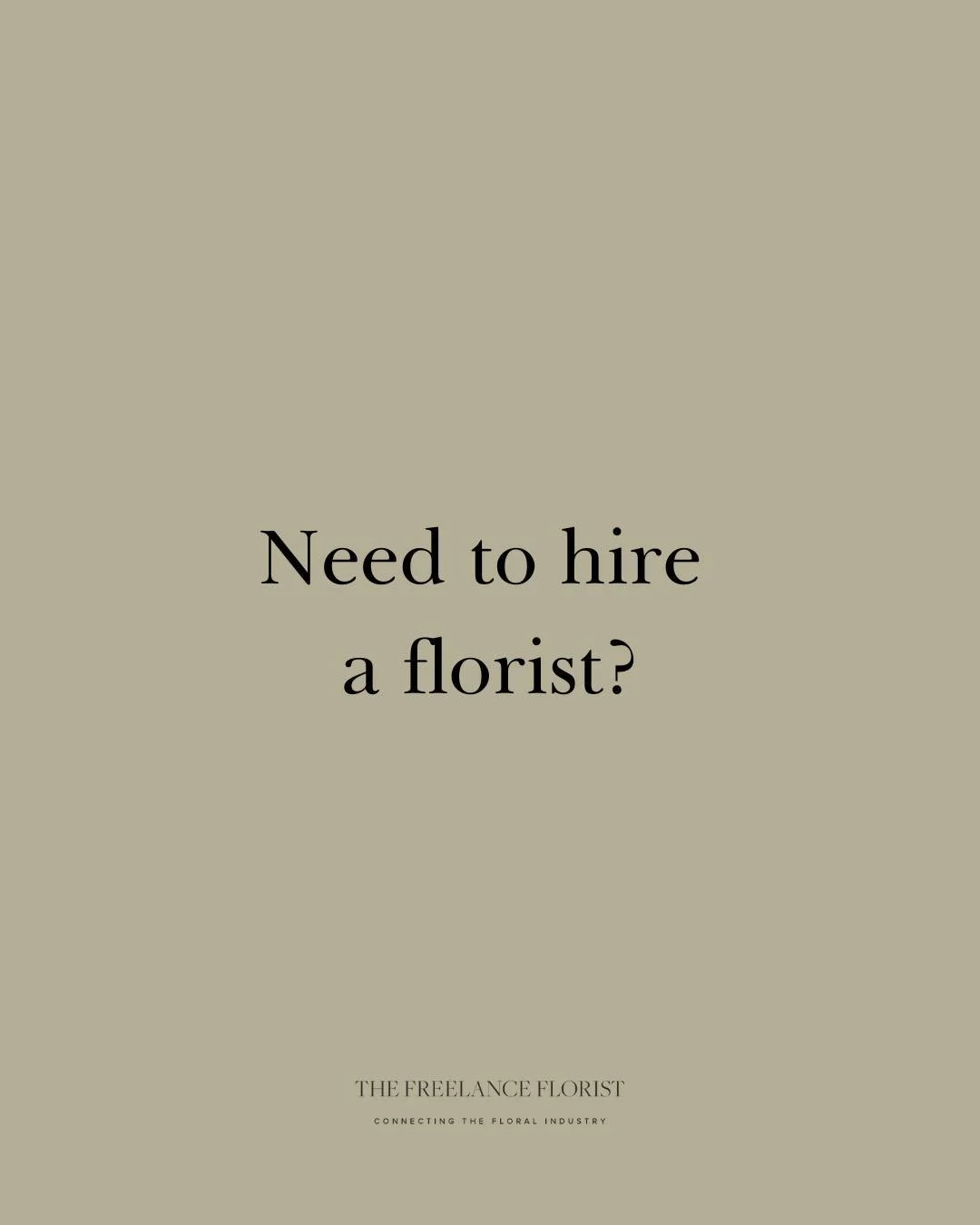 Looking for the perfect florist to join your team? 💐

We help studios, shops, and event businesses find talented florists who fit your brand and style.

👉 Send us your job details, we&rsquo;ll help you share your listing with our network of passion