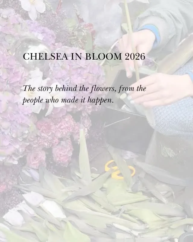 Chelsea in Bloom 2026 was, without question, one of the most impressive years we've witnessed. But we all know the finished display is only half the story.

We know better than most what goes into events like this. So we went back to the florists, th