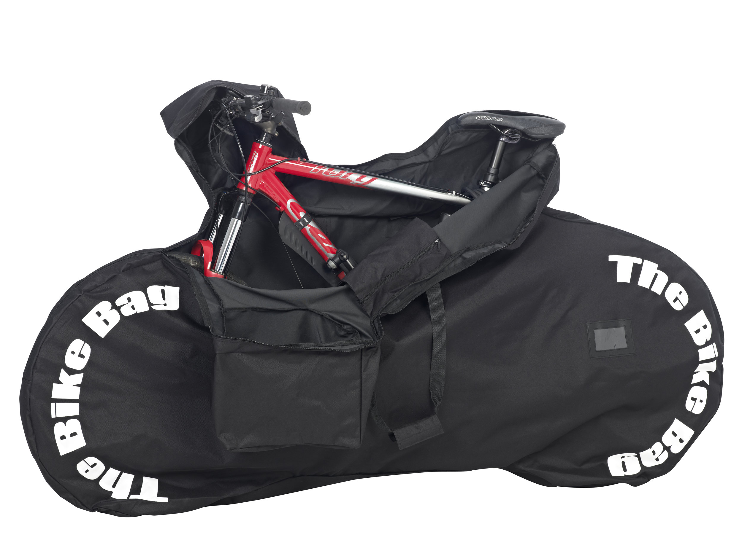 Standard Non-Padded Black Bike Bag
