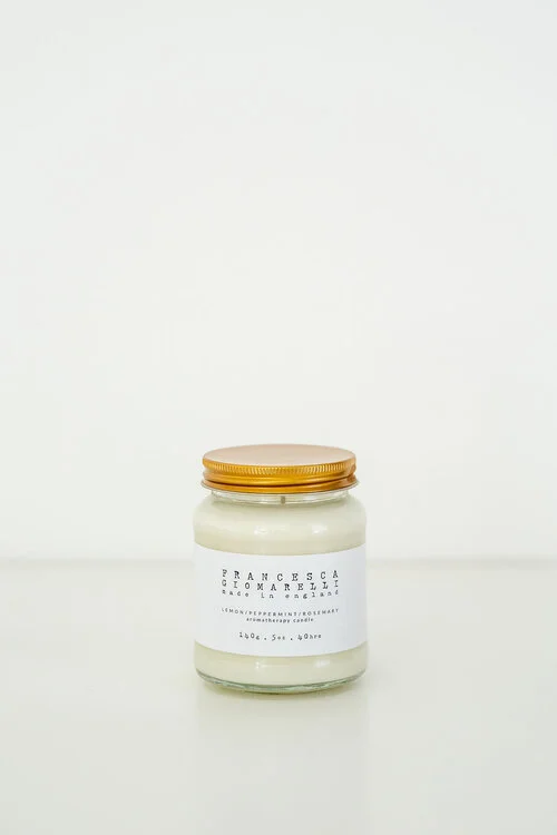 Lemon, Peppermint and Rosemary Candle