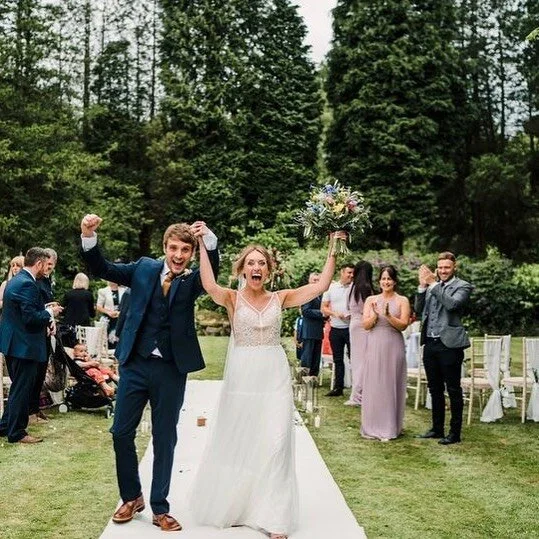 The faces of Jay &amp; Mikey from yesterday&rsquo;s wedding at @mottramhallcheshire. What a BEAUTIFUL, glorious photograph. These two were an absolute dream to work with and just look at those smiling faces! Just gorgeous. Huge Congratulations 🖤
