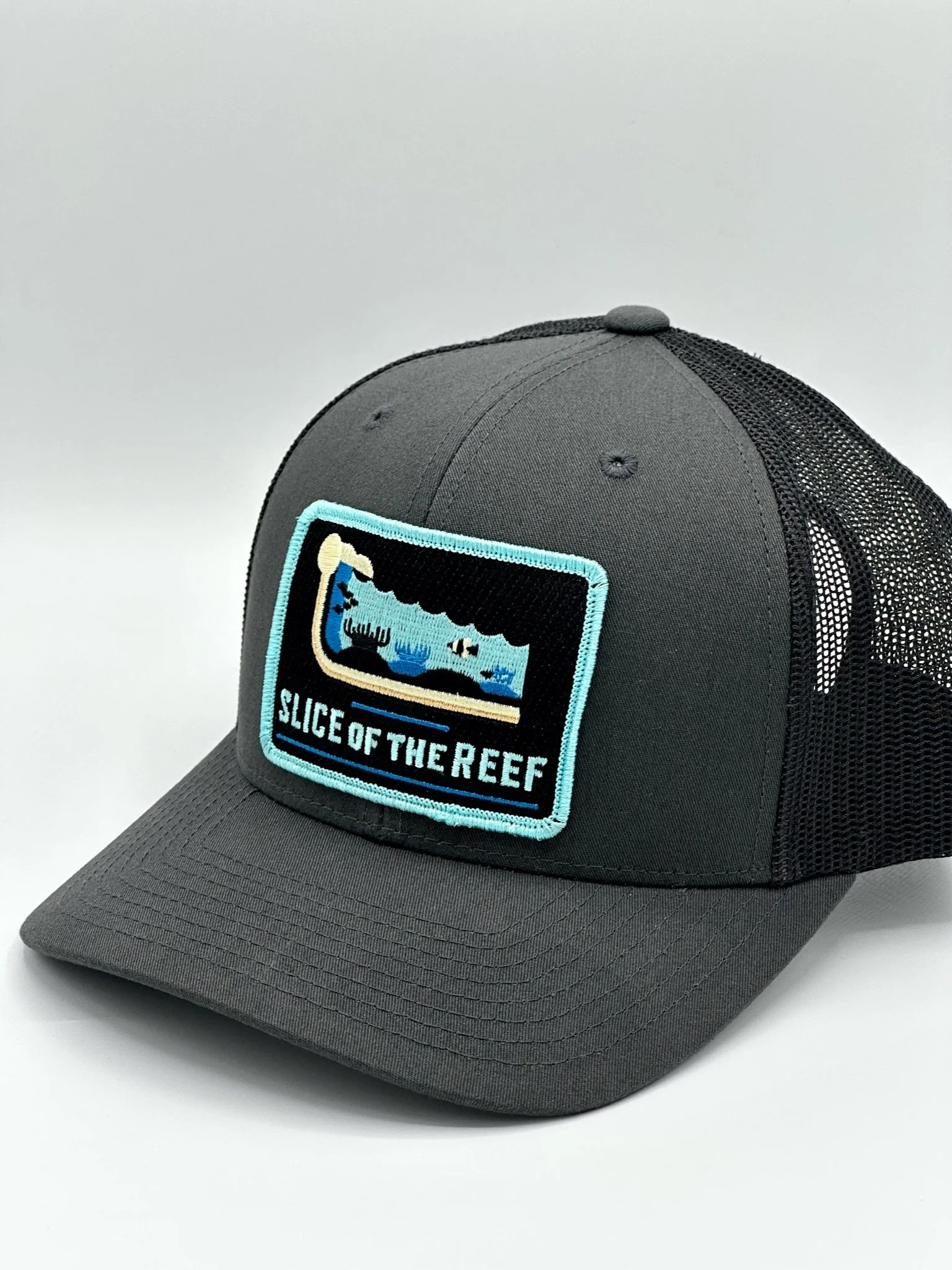 Pie Design Snapback Mesh Trucker