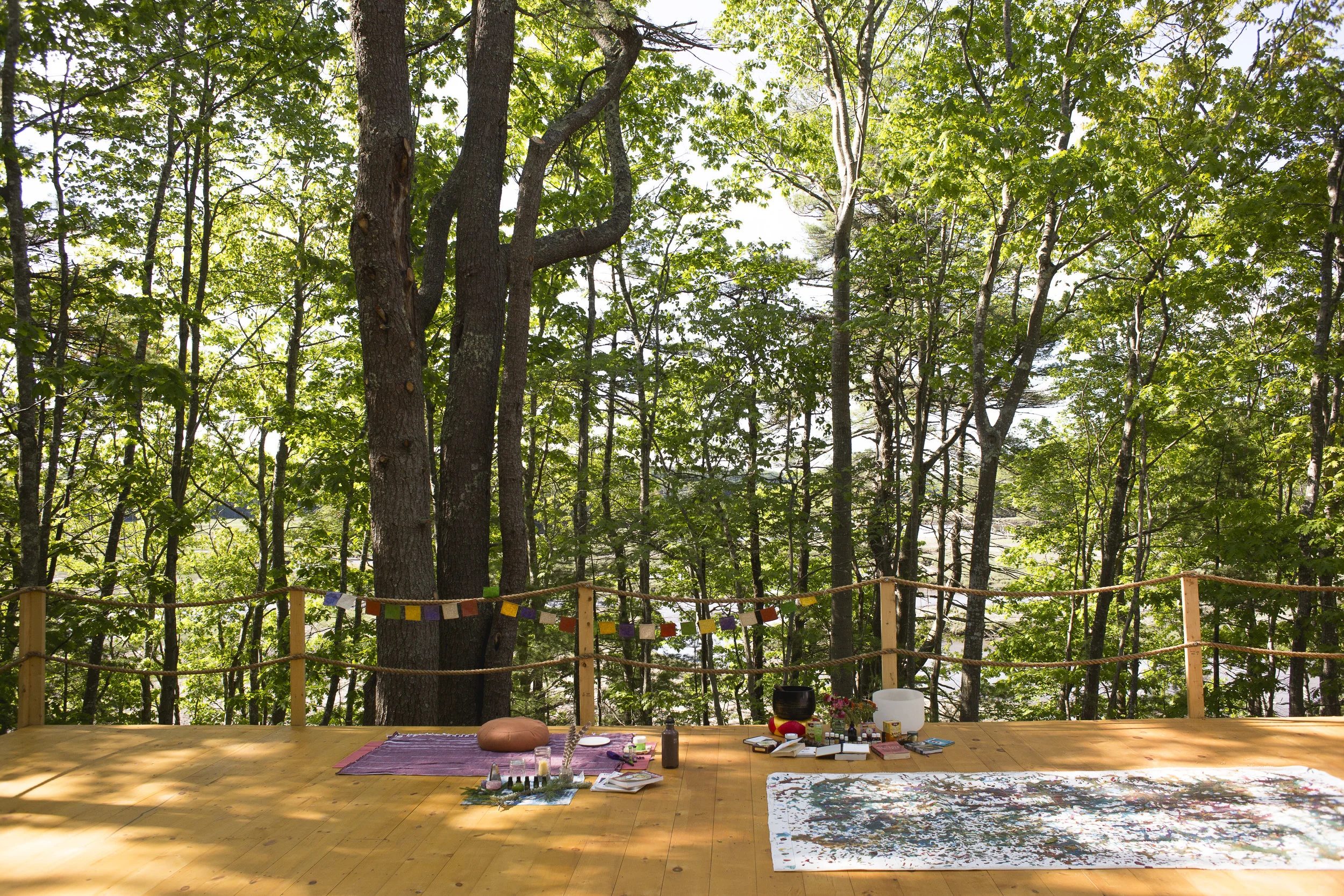 Treehouse platform