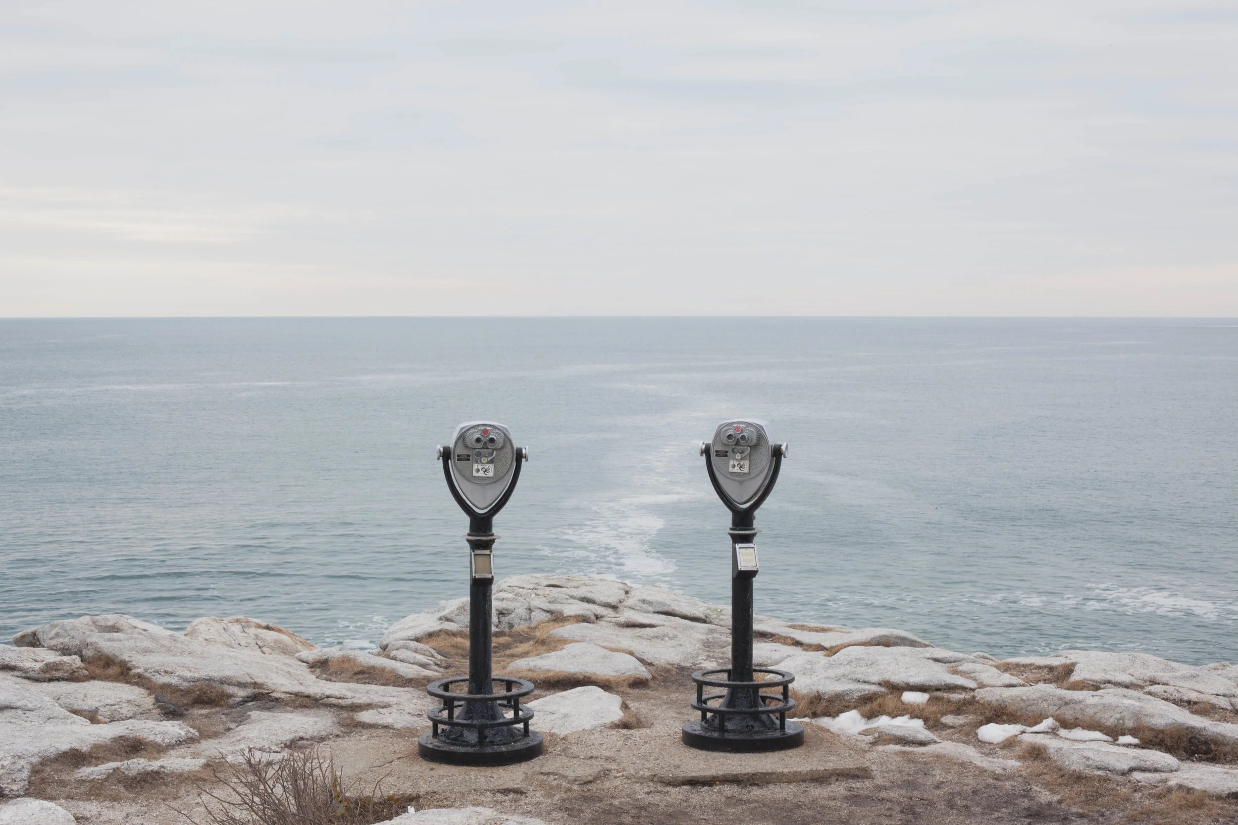 Lookout point at Reid State Park