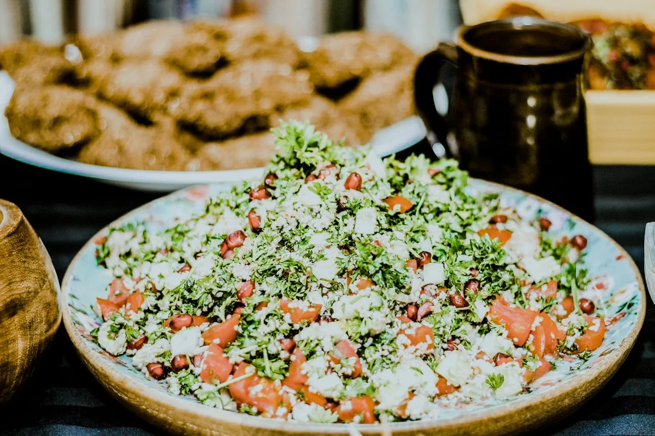 The classic middle eastern salad made with Tabbouleh