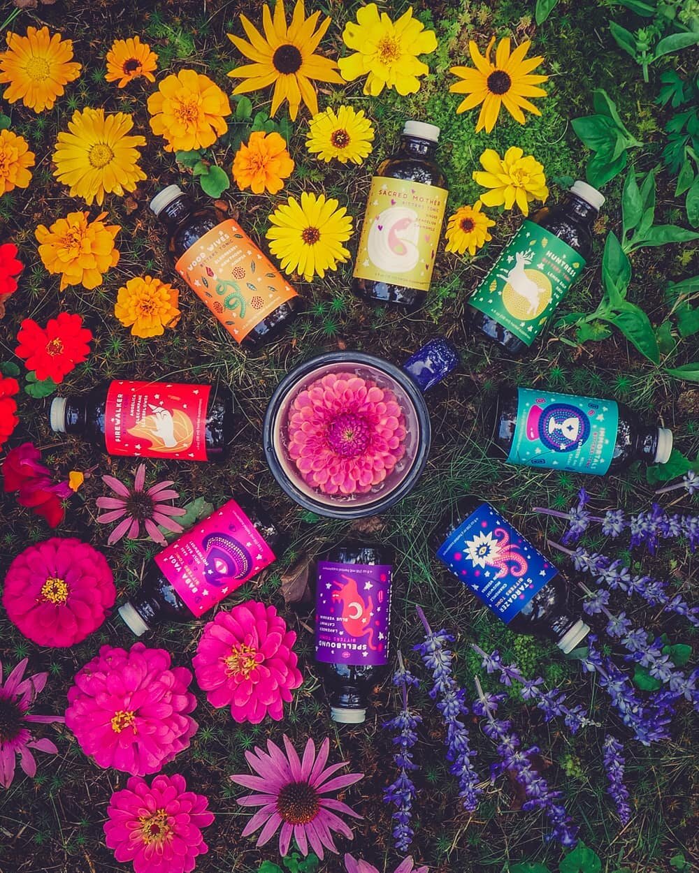 REWILD YOUR GUT :: SHOP IS OPEN :: Just as biodiversity is important in the environment, it is also essential in the body to ensure healthy function and digestion {as above, so below}.

Adding herbal bitters with diverse constituents, flavors and fun