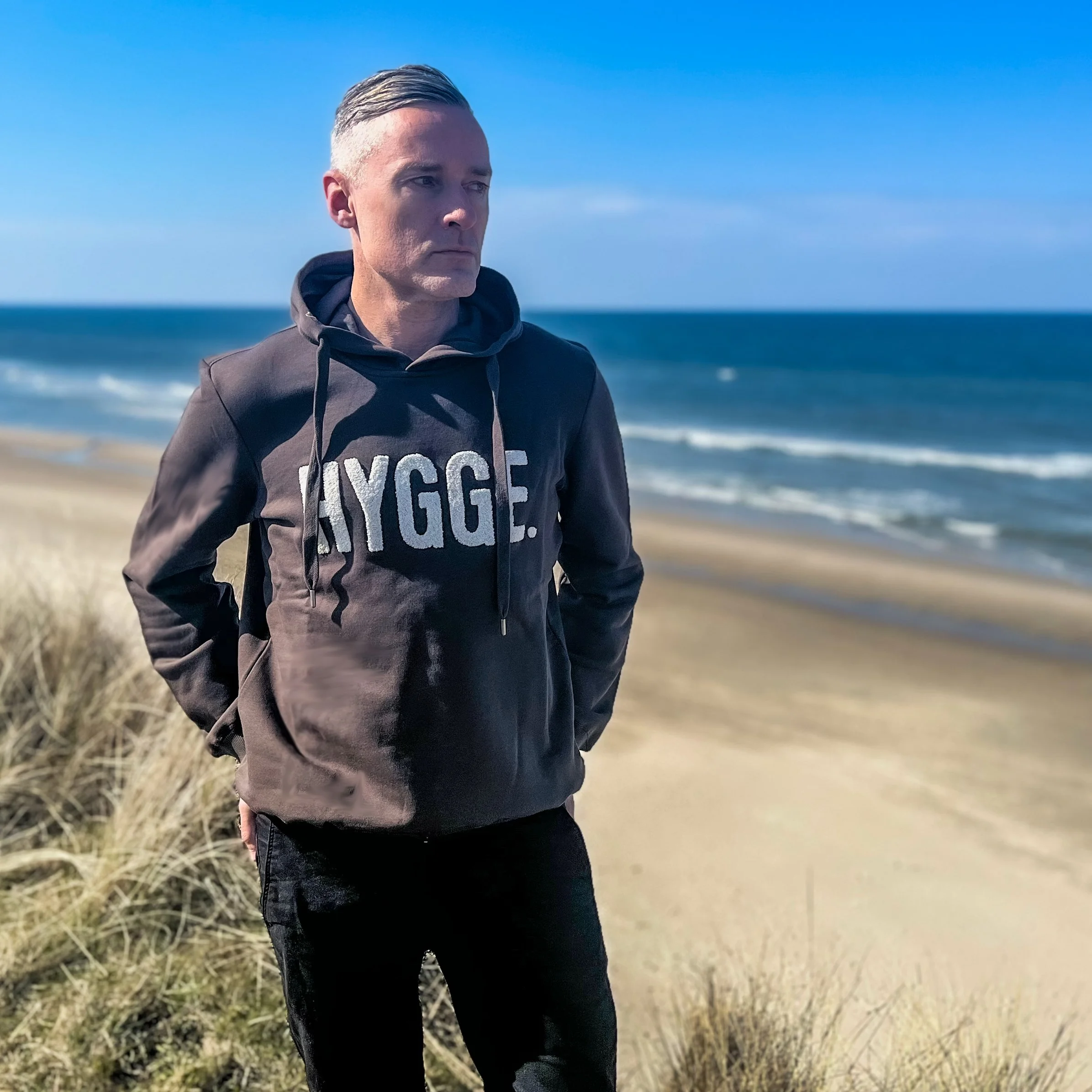 HYGGE Organic Unisex Hoodie – Major Brown