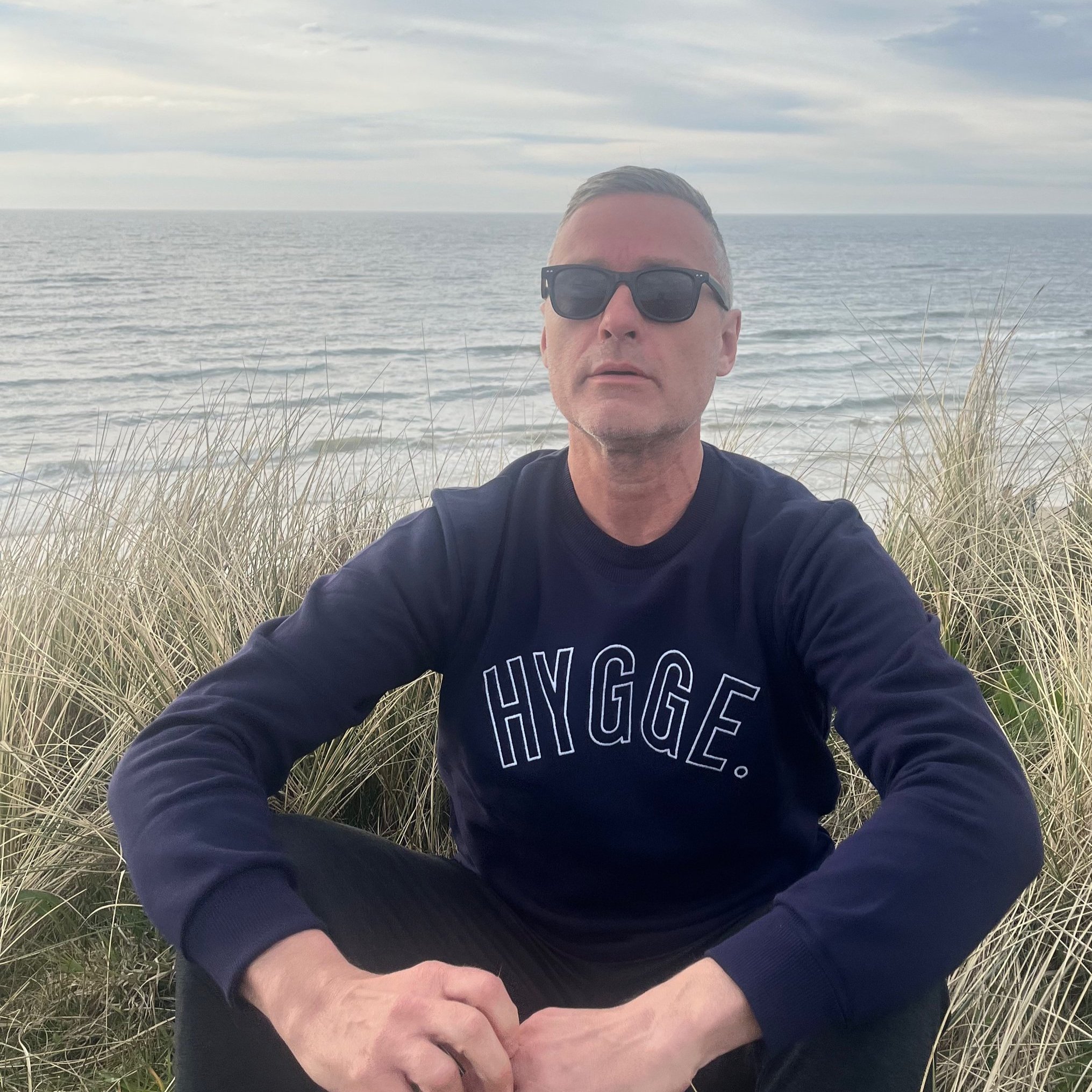HYGGE Organic Unisex Sweatshirt – Navy