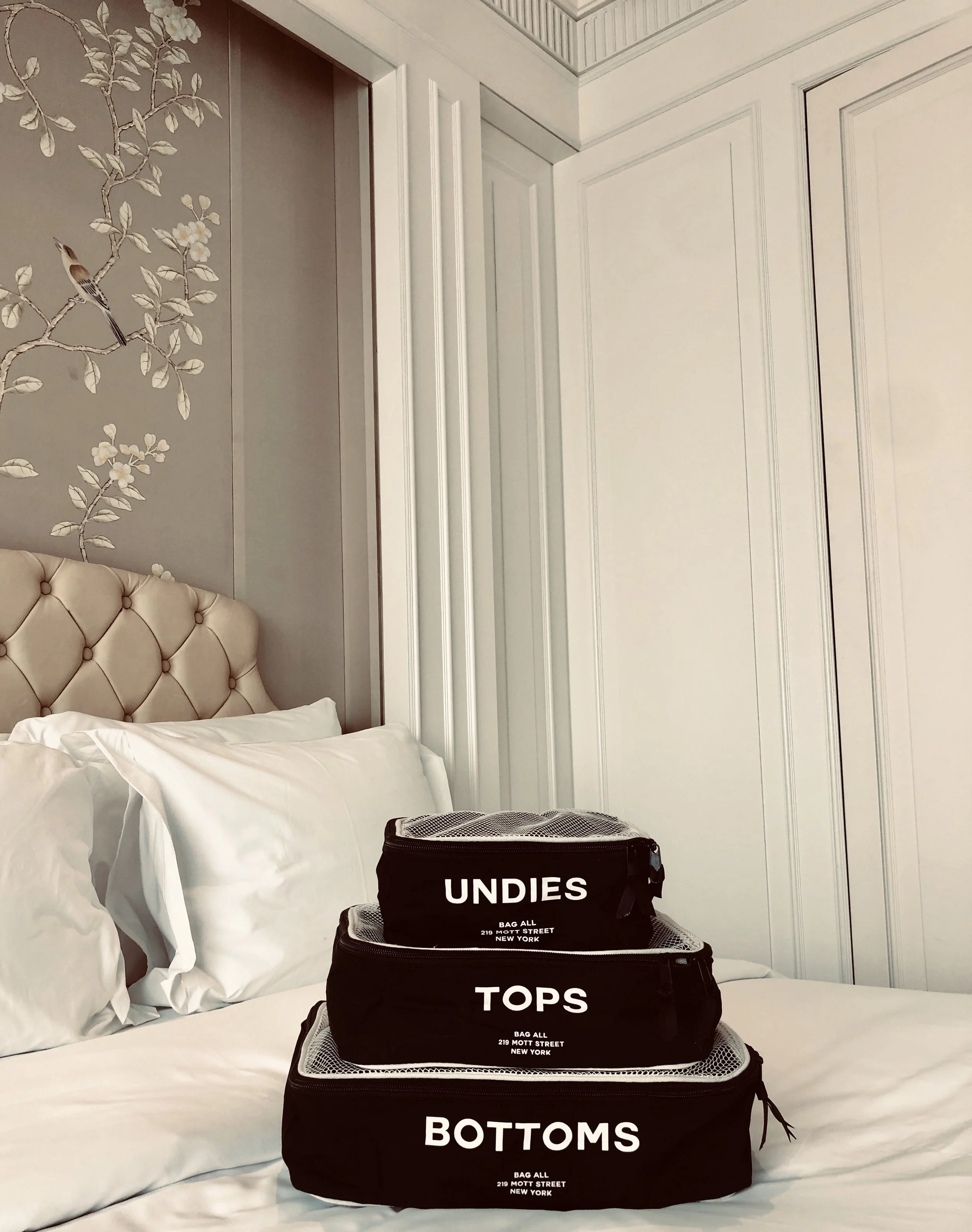 Pack like a pro with packing cubes