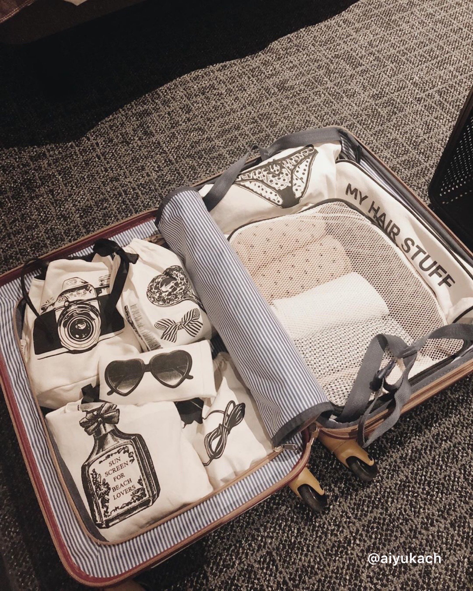 Organized Suitcase